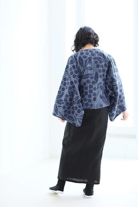 股付5枚足袋/濡羽色(ぬればいろ) - Image 9