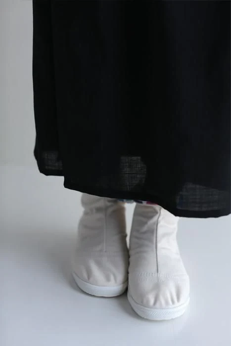 【net限定】先丸5枚足袋/生成×絵具皿 - Image 4