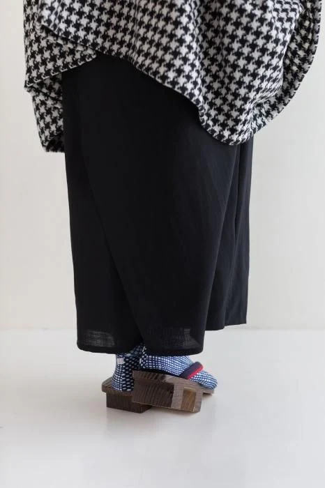 ストレッチ足袋 柄 綿/間がさね 青和(せいわ) ※滑り止め付 - Image 8