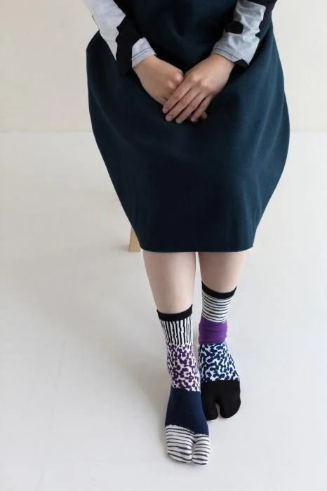 足袋下(普通丈)/東山三十六峰(ひがしやまさんじゅうろっぽう) 【男・女性用】 - Image 3