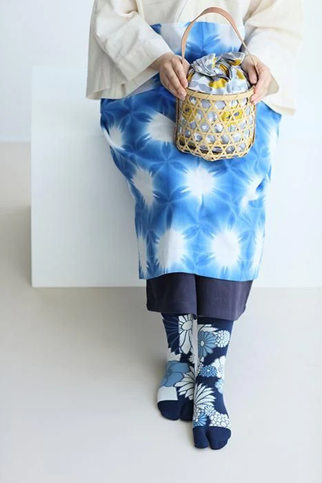 足袋下(普通丈)/金襴緞子 涼(きんらんどんす りょう)【男・女性用】 - Image 2