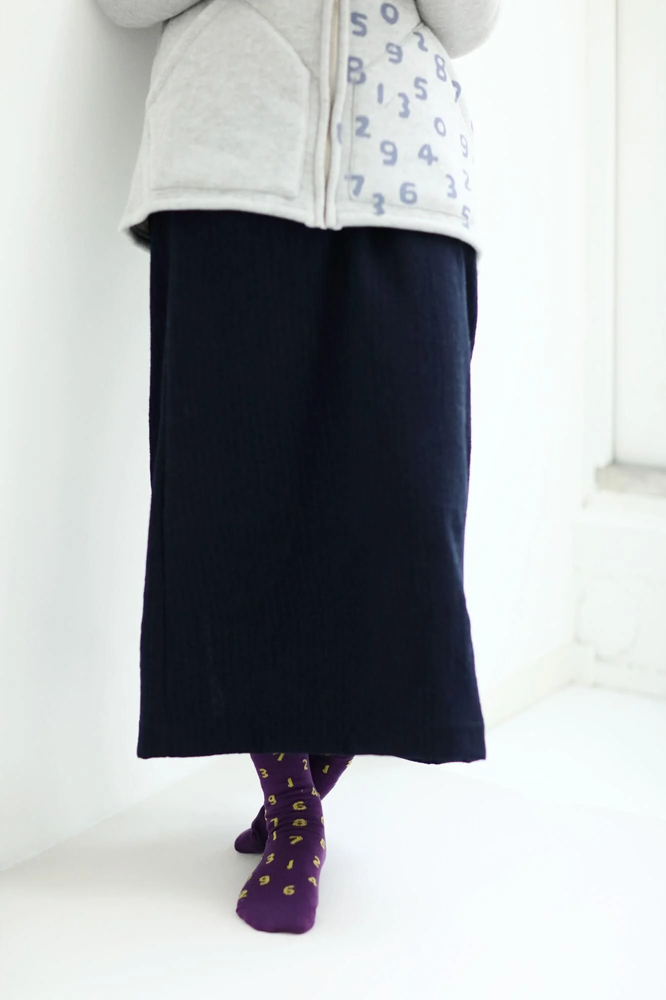 先丸足袋下(普通丈)/SO-SU-U 京紫(きょうむらさき) - Image 6