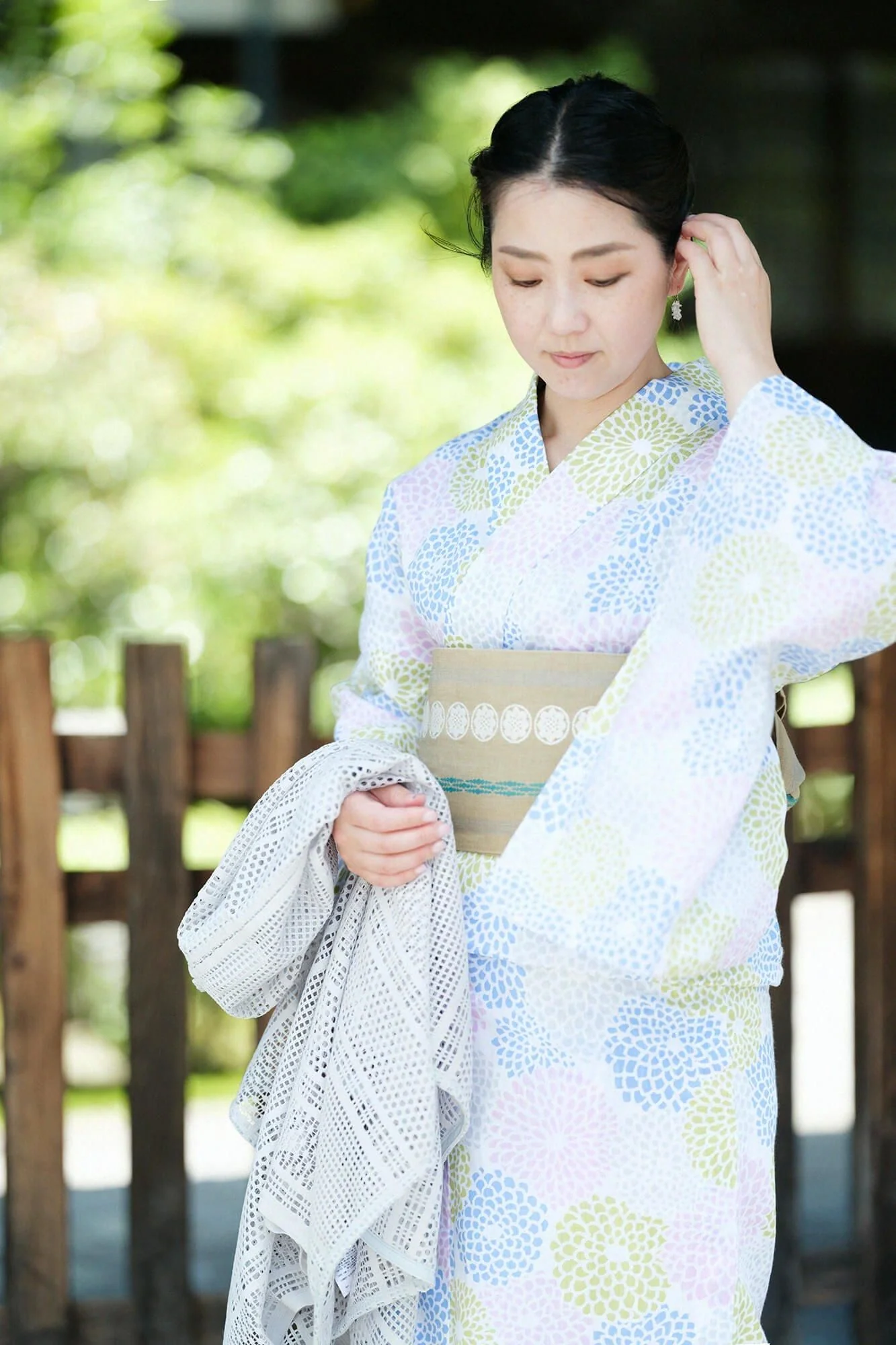 SOU・SOU×京都丸紅 浴衣/菊づくし 恵風(けいふう) - Image 3