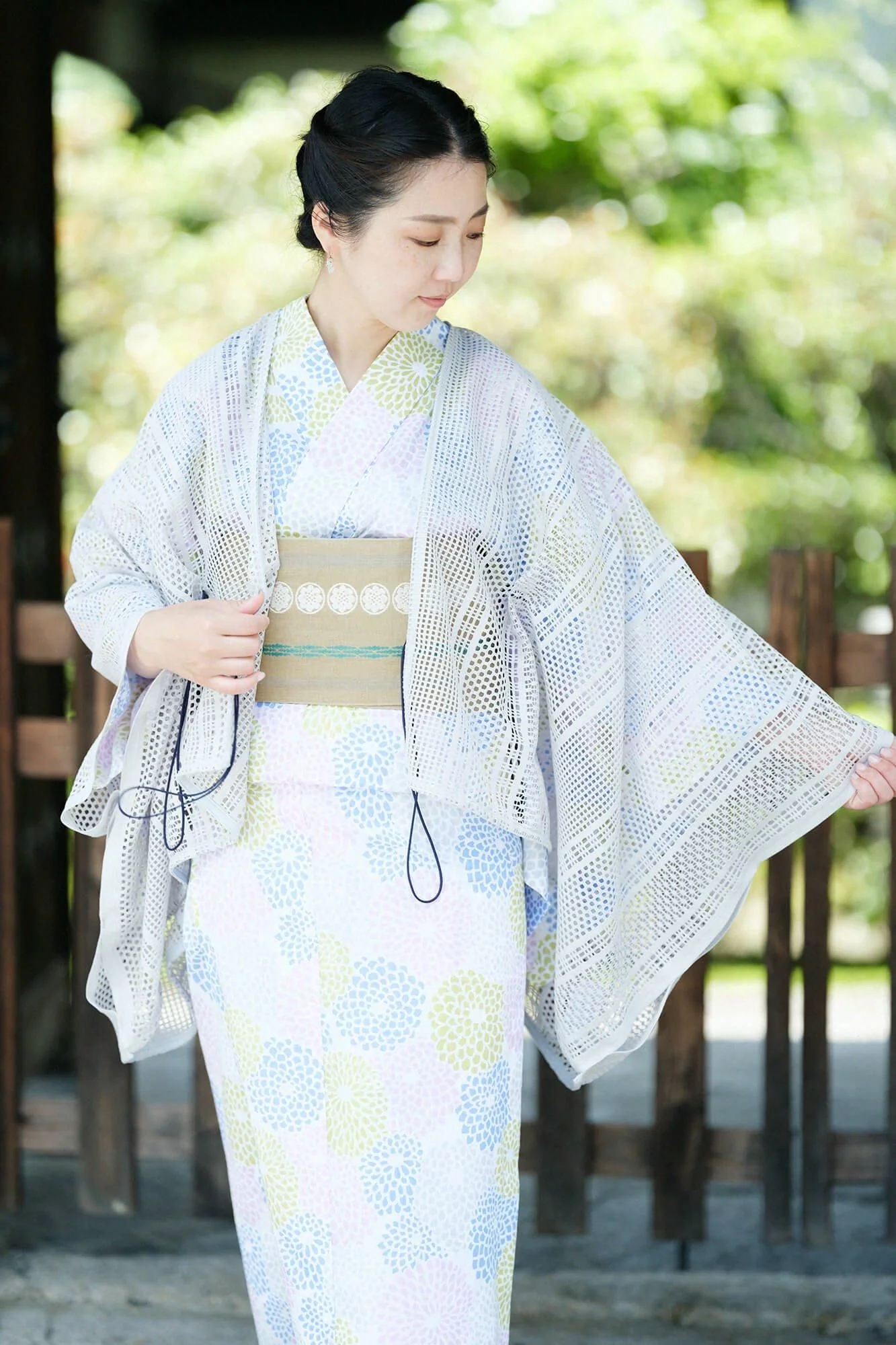 SOU・SOU×京都丸紅 浴衣/菊づくし 恵風(けいふう) - Image 7