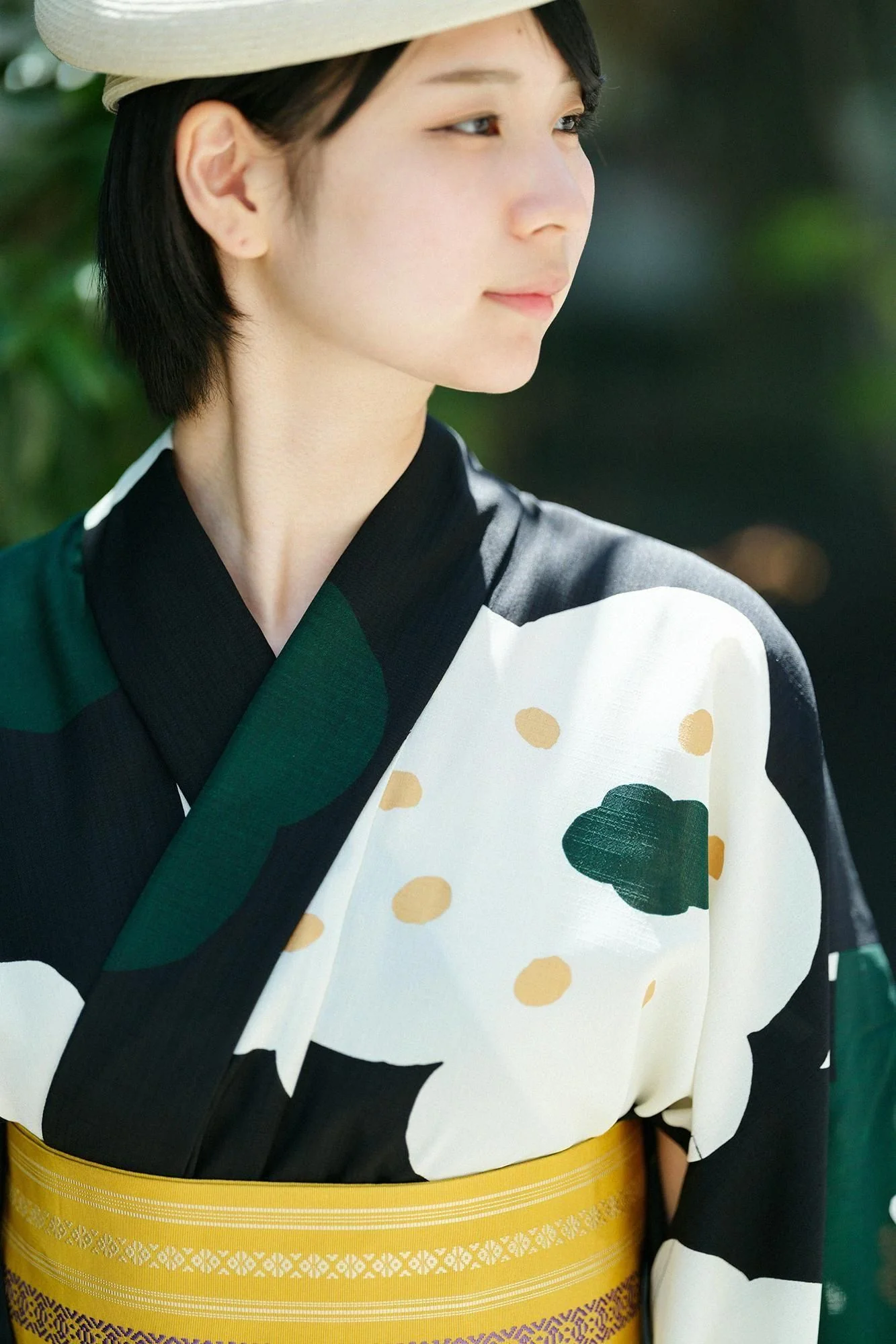 小杉織物謹製 セオα浴衣/ほほえみ - Image 6