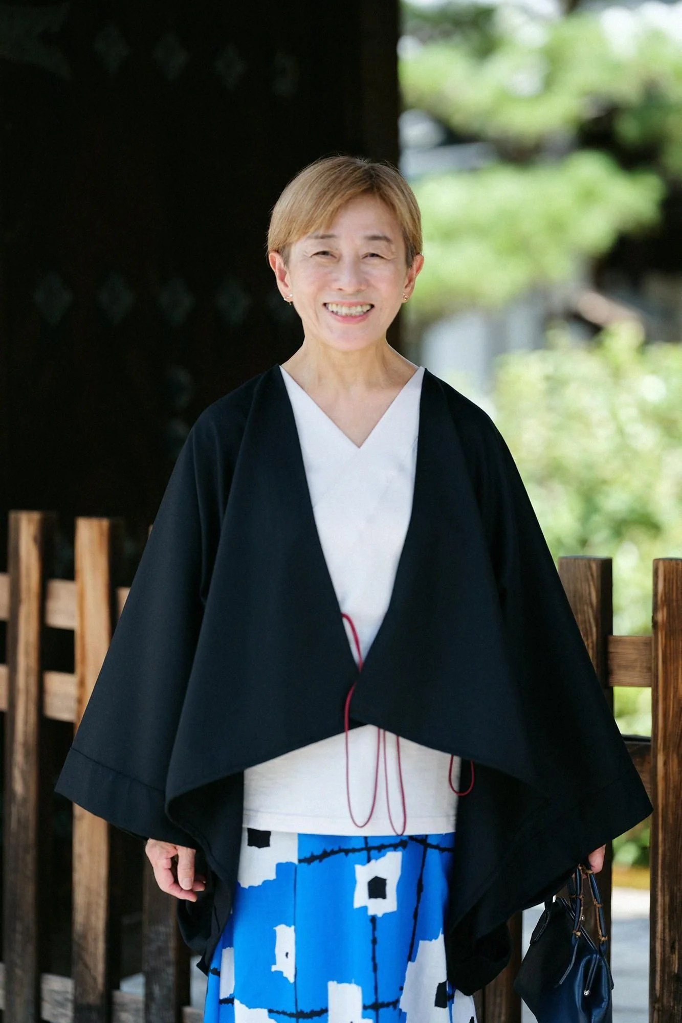 梳毛（そもう） 杉綾織（すぎあやおり） きさらぎ 短丈（みじかたけ）／濡羽色（ぬればいろ） - Image 10