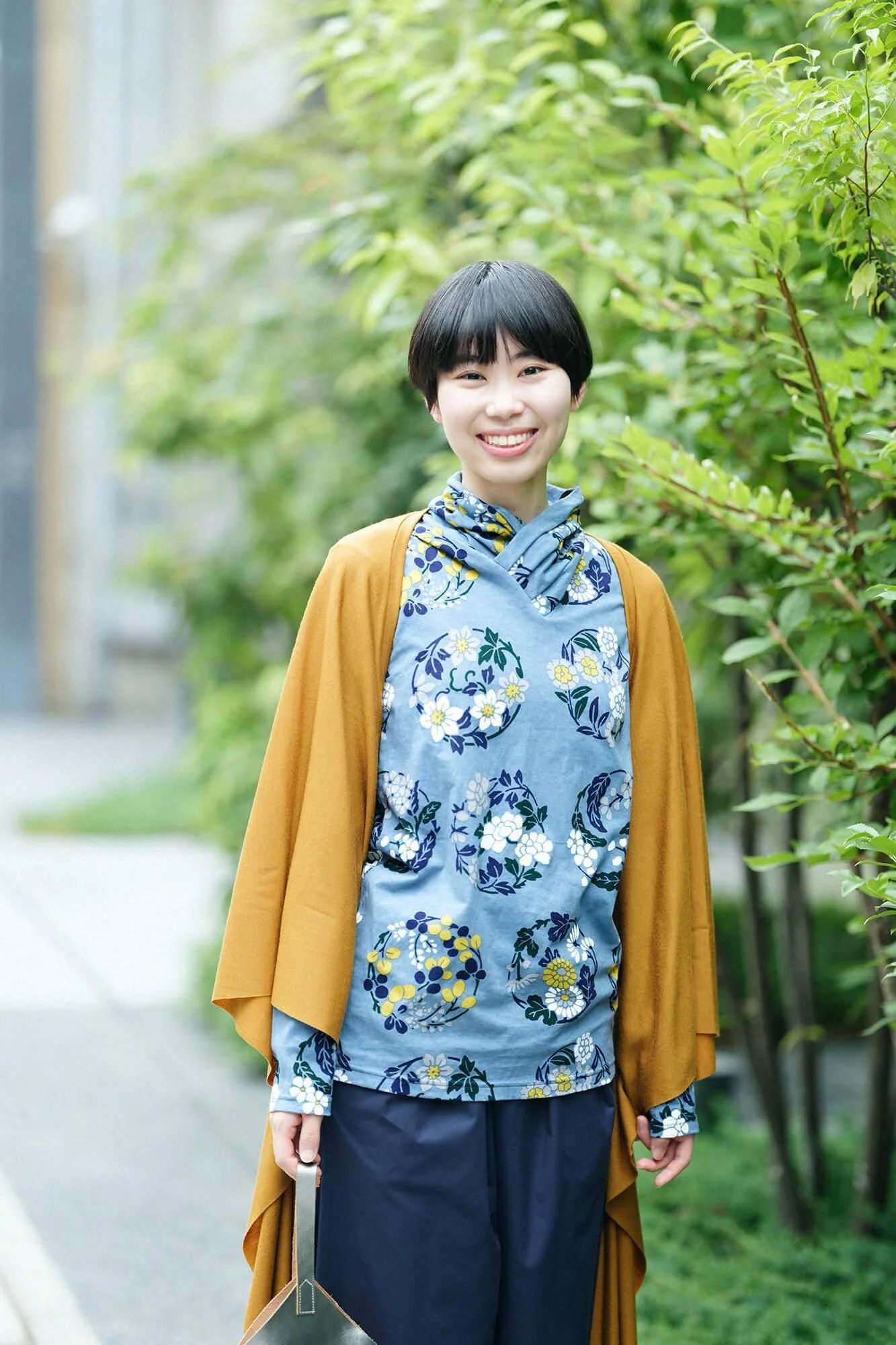 ウォッシャブルウール天竺 むささび/山吹茶(やまぶきちゃ) - Image 18