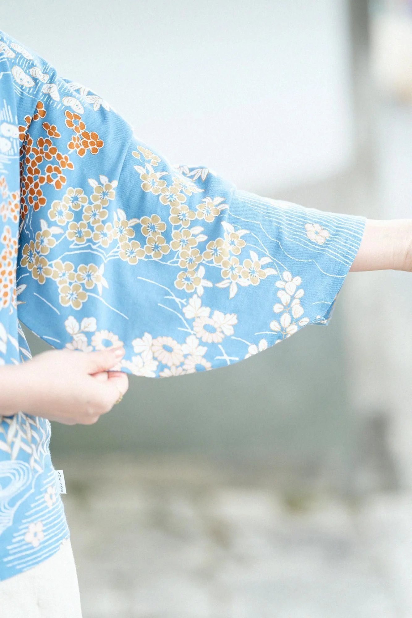 高島縮 40/40 薙（なぎ）ジバン／涼やか（すずやか） - Image 6