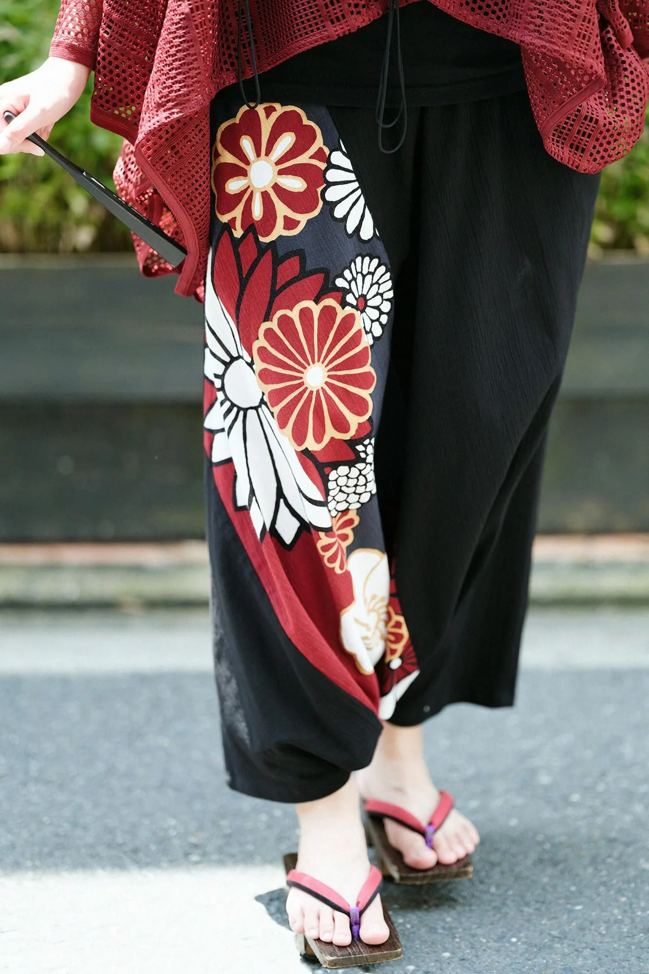 高島縮 20/20 富士（ふじ） 2.0／濡羽色（ぬればいろ）×金襴緞子（きんらんどんす） - Image 5