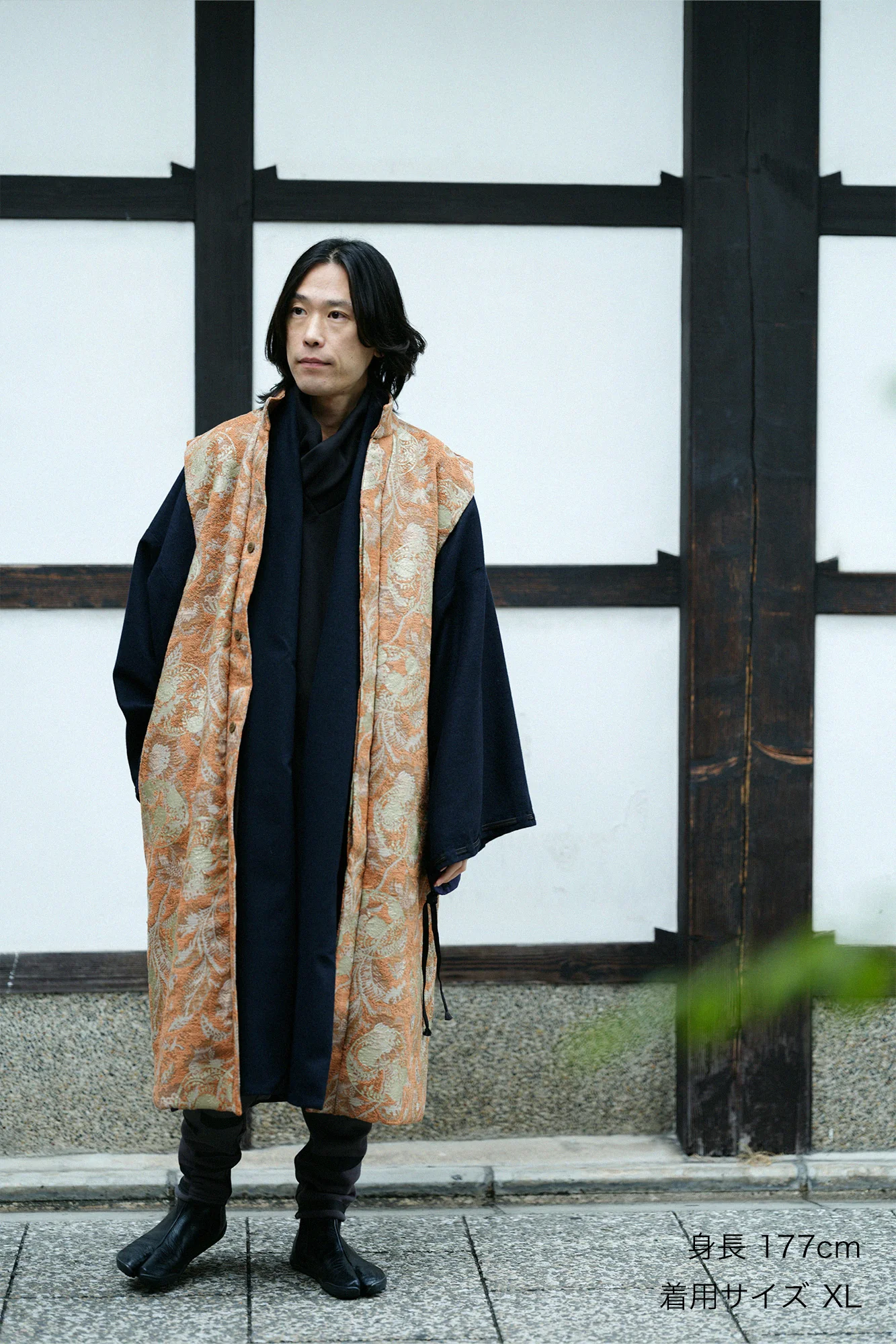 裏ボア 阿弥（あみ） 裁付（たっつけ）えんゆう穿き／霞（かすみ） 藤煤竹（ふじすすたけ） - Image 2