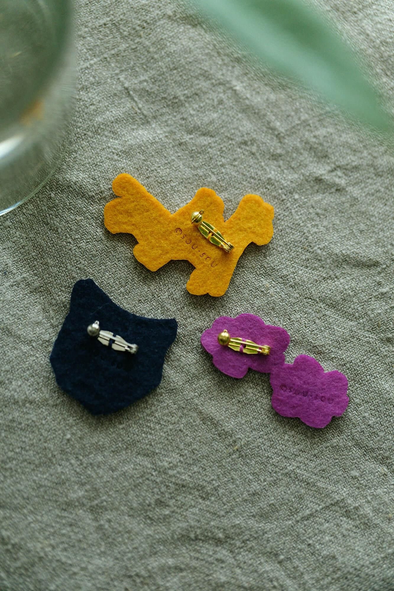 刺繍飾り(ししゅうかざり)/ほほえみ 中紅(なかべに) - Image 10
