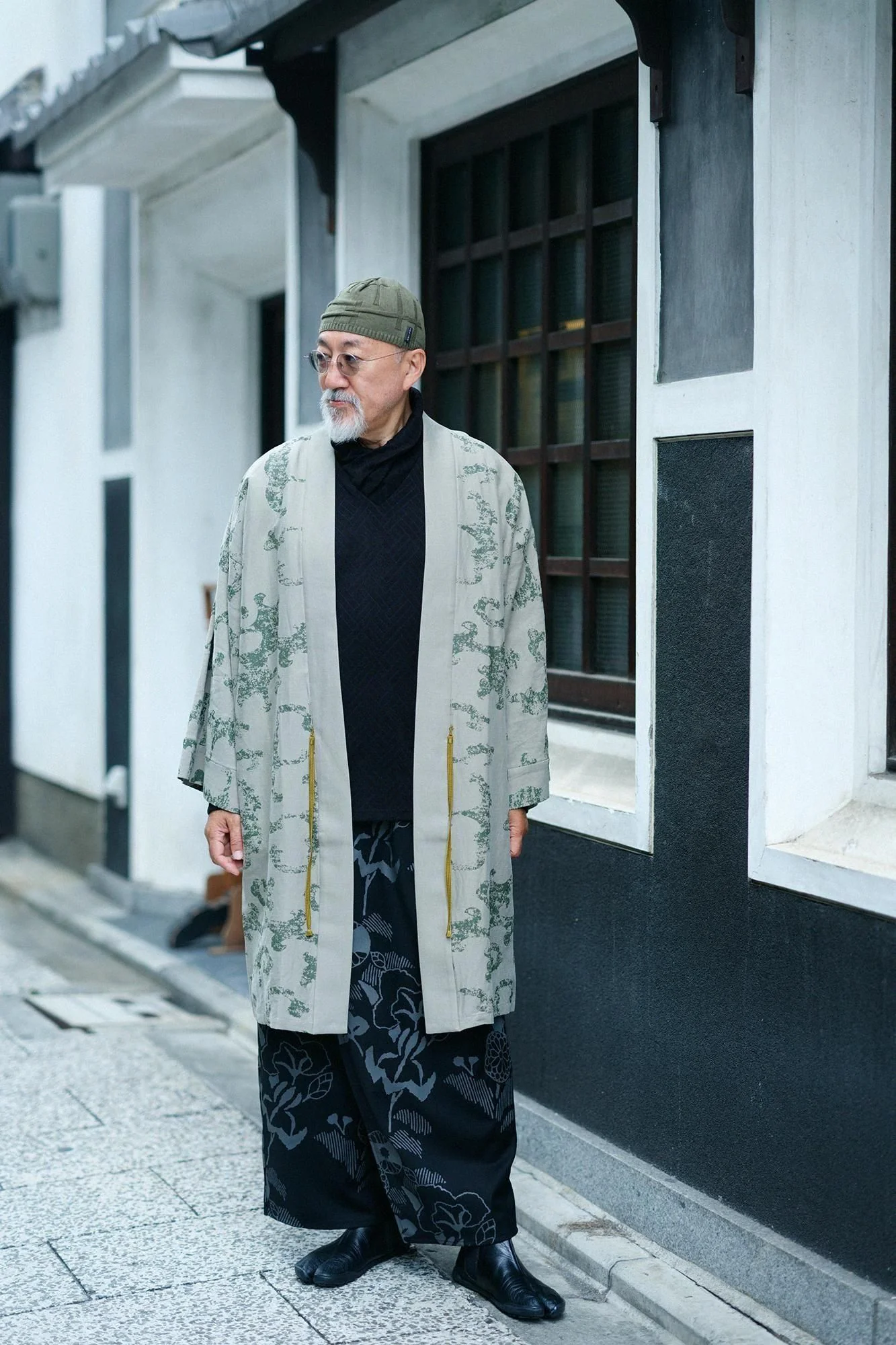【net限定】接結(せっけつ)ジャカール 衿巻ジバン/濡羽色(ぬればいろ) - Image 10