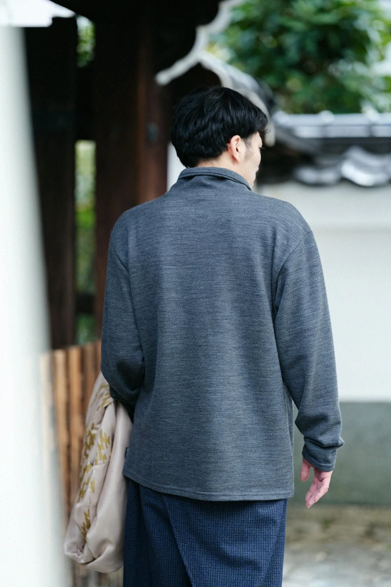 接結(せっけつ) 鹿の子編(かのこあみ) 半衿秋声(はんえりしゅうせい)/濃灰(こいはい) - Image 11