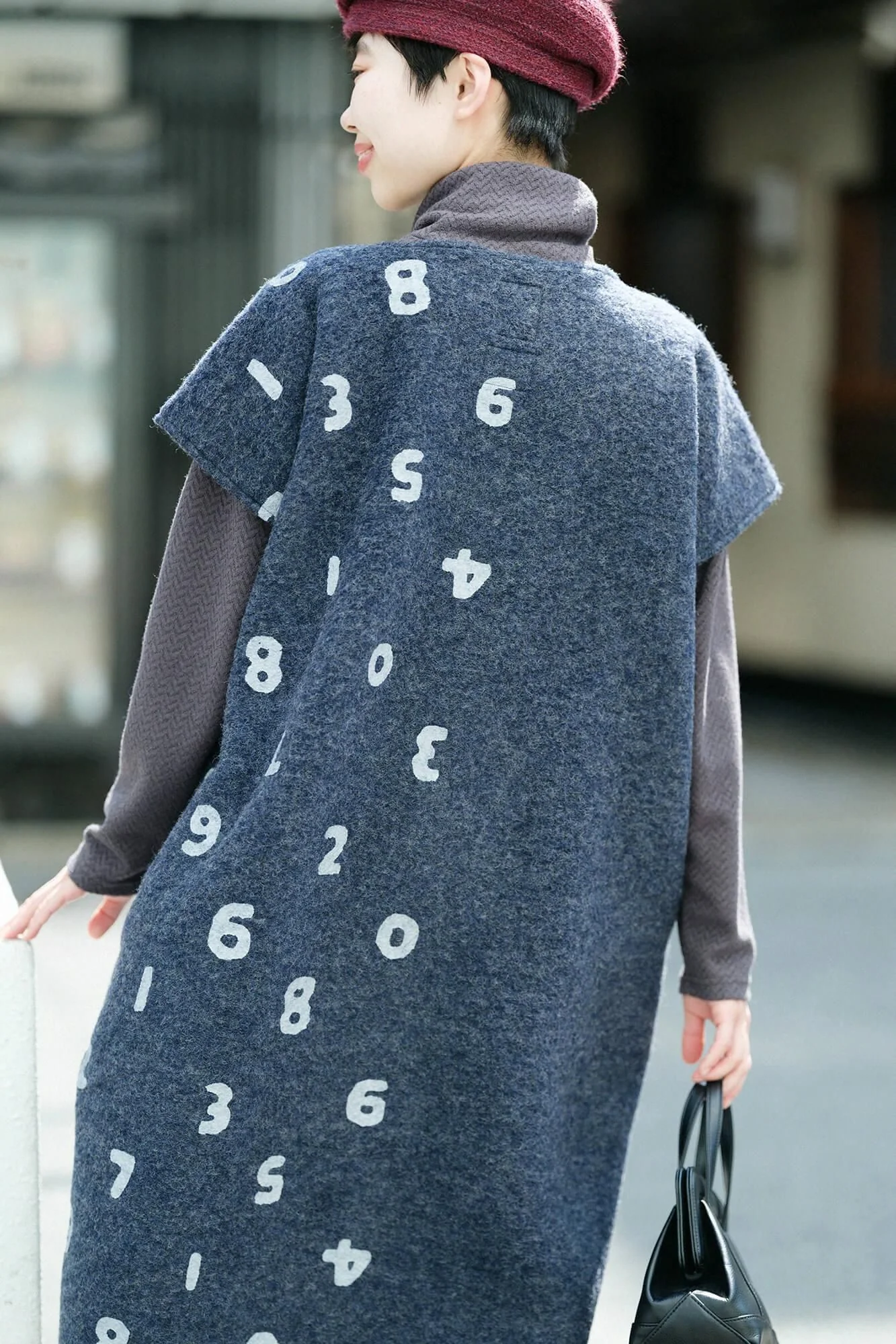 【net限定】舶来羅紗（はくらいらしゃ） 長方形衣（ちょうほうけい）／SO-SU-U上下（しょうか）と余白（よはく） 褐色（かちいろ） - Image 5
