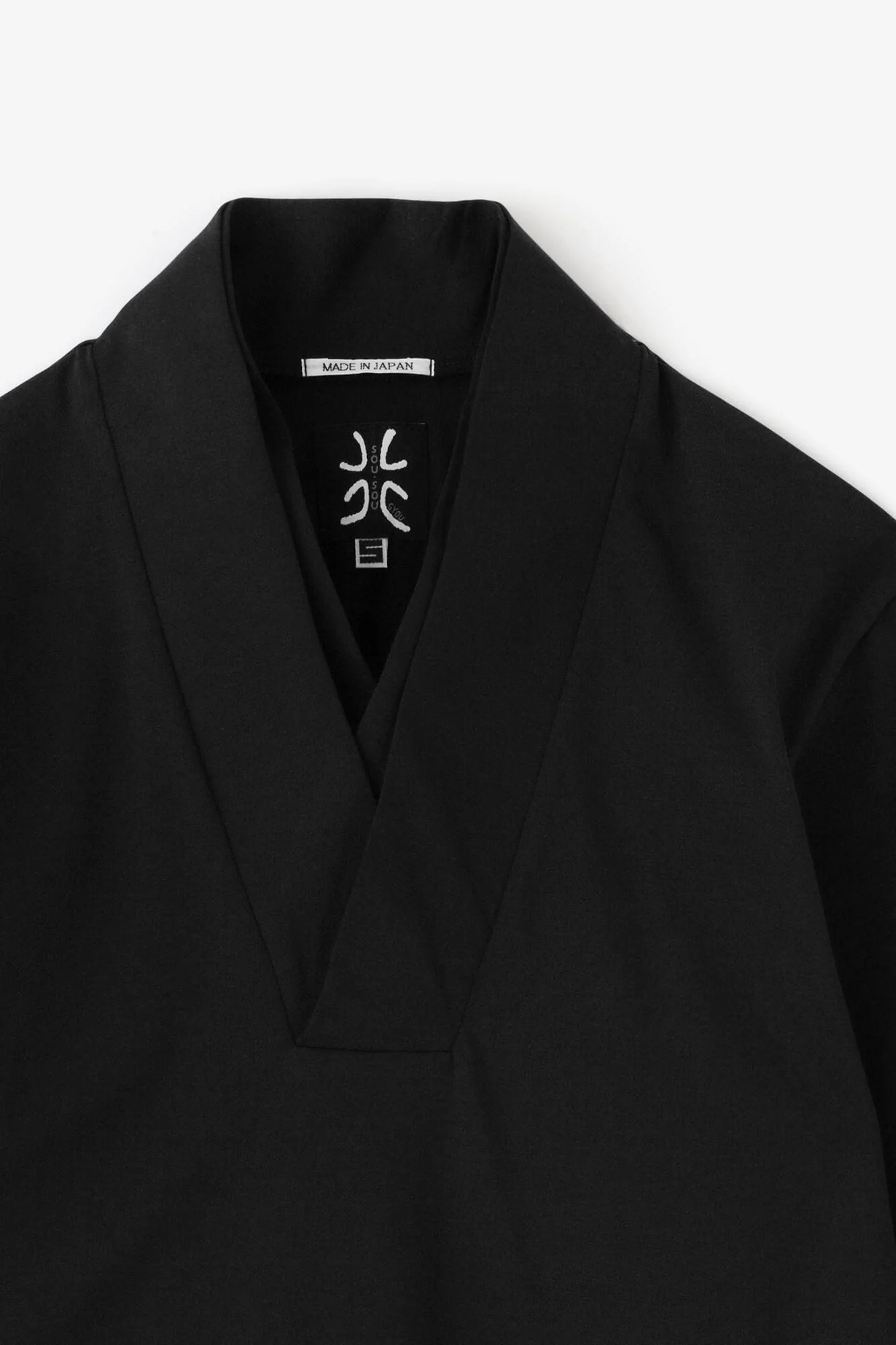 110双 超長綿（ちょうちょうめん） 半衿狭風靡（はんえりせばふうび） 抜衣紋（ぬきえもん）／濡羽色（ぬればいろ） - Image 7