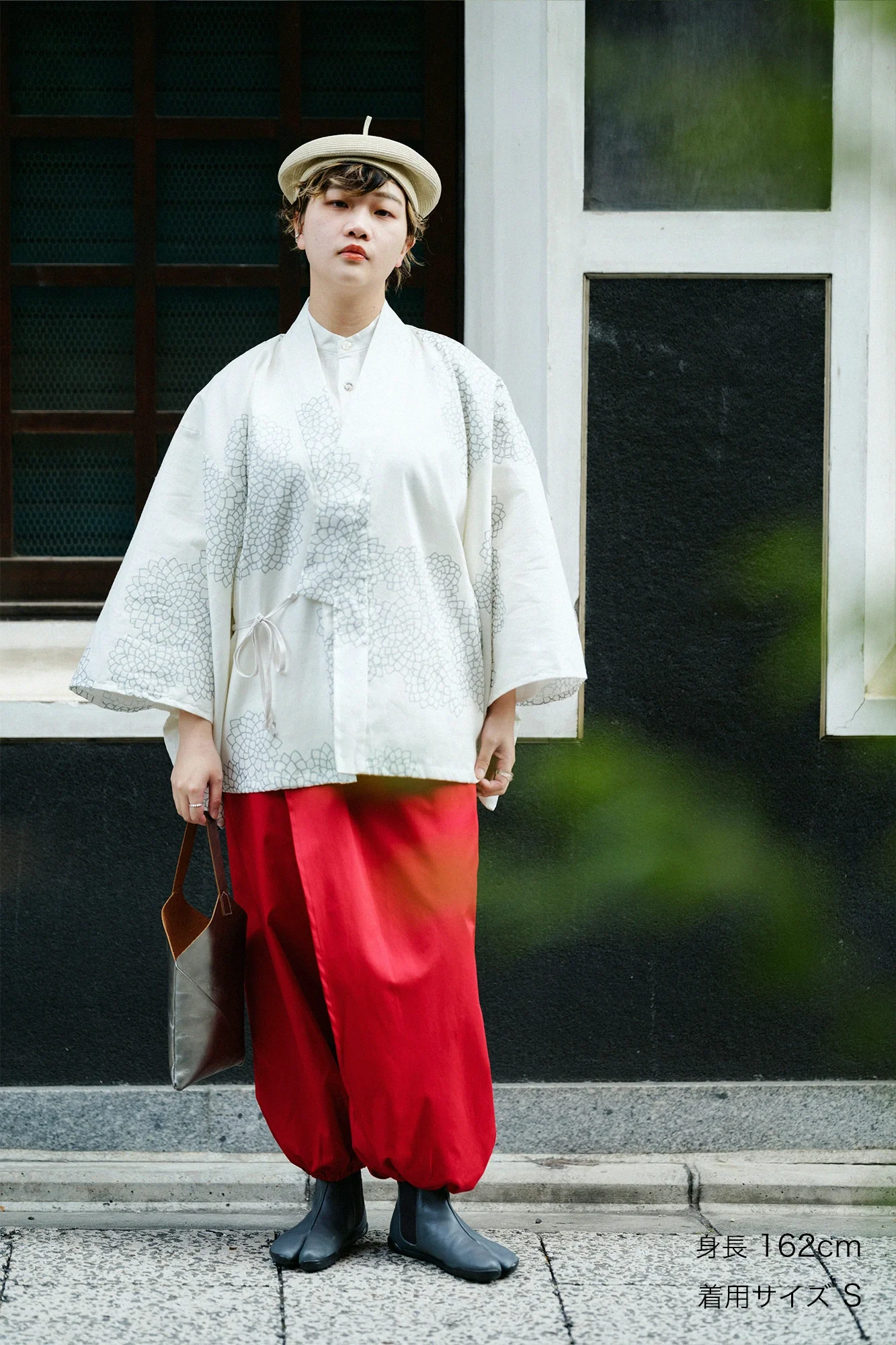 伸（しん） 綿麻（めんあさ） 角袖風靡（かくそでふうび）／雲間（くもま）に菊 つくも - Image 3