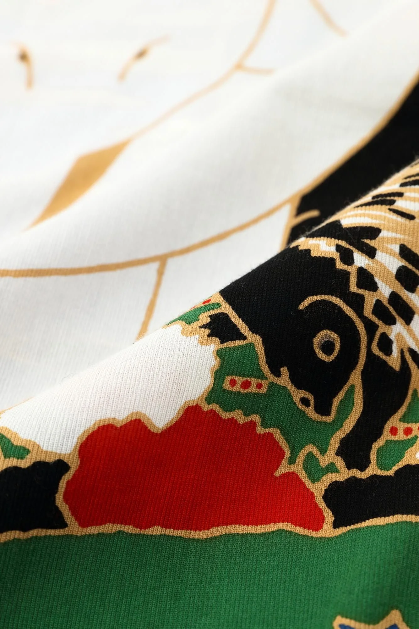 【net限定】高島縮 40/40 風靡(ふうび) 上/若冲(じゃくちゅう) 鳥獣花木図屏風(ちょうじゅうかぼくずびょうぶ) 写し(うつし) - Image 16