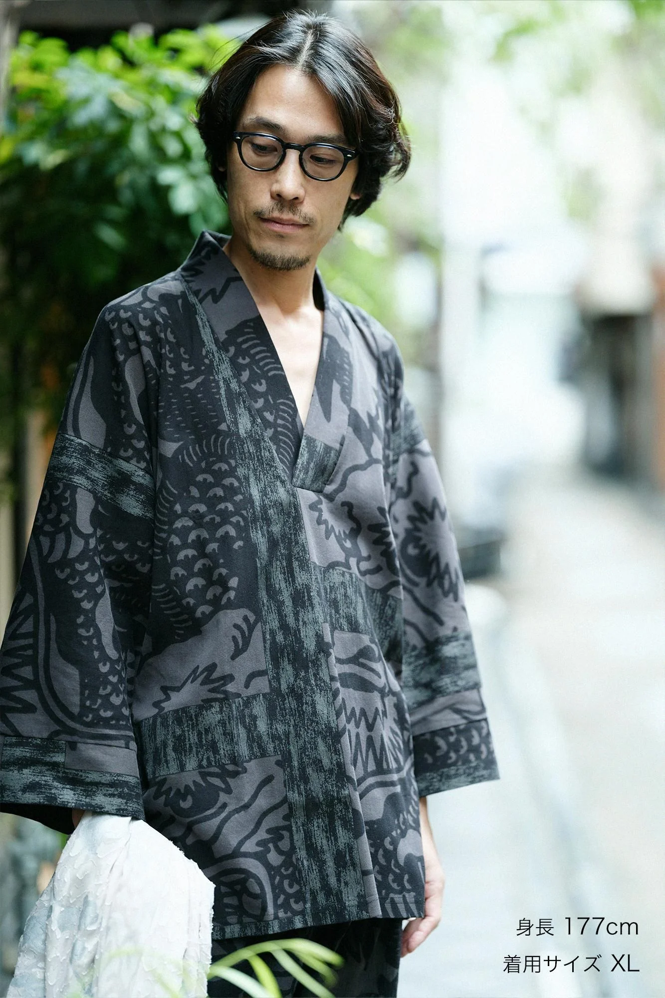 【net限定】高島縮 40/40 風靡(ふうび) 上/青龍(せいりゅう) - Image 2