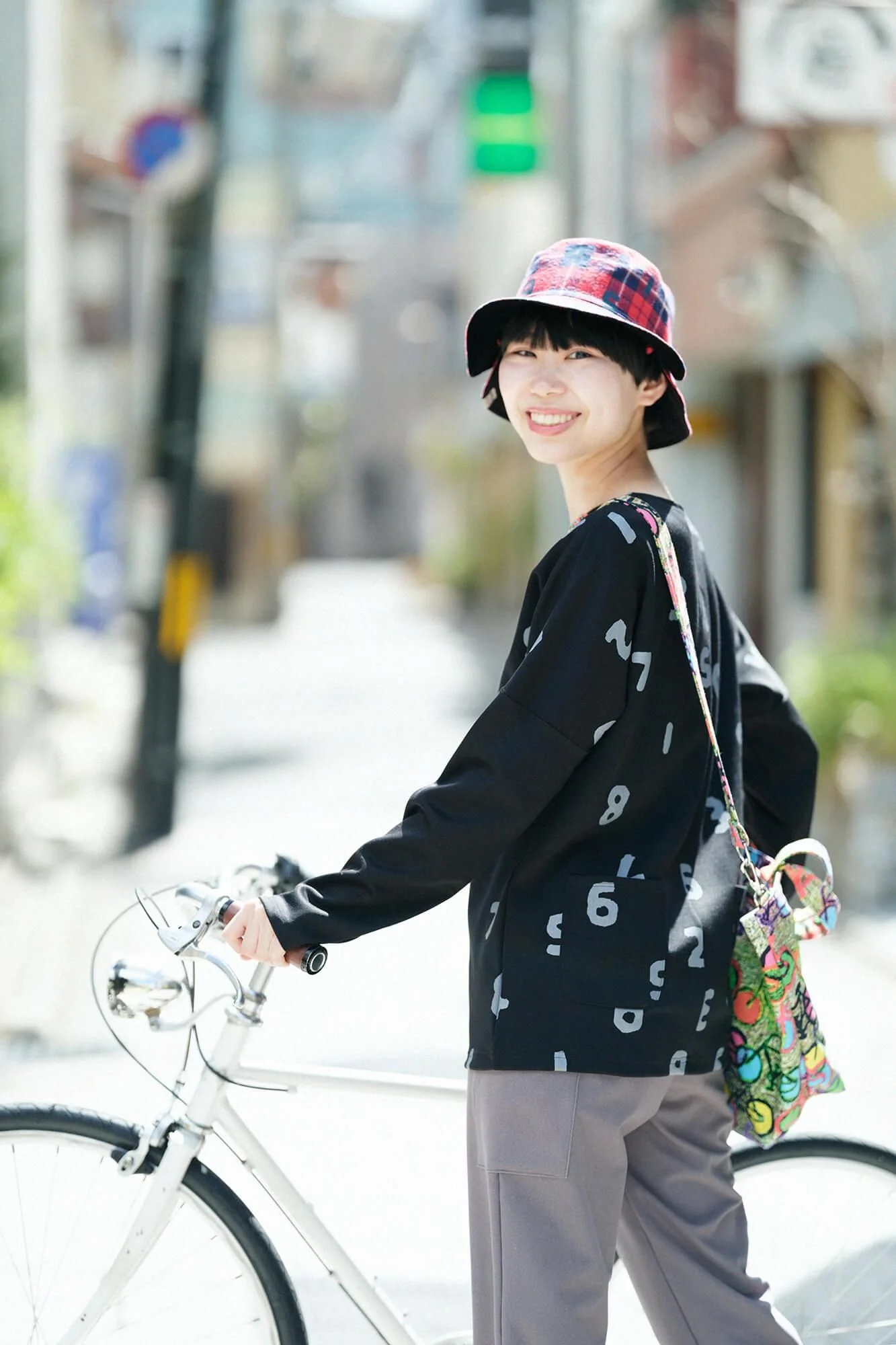 ダンボールニット 型ぬき長袖Tシャツ／SO-SU-U上下（しょうか） 濡羽色（ぬればいろ）▲ - Image 10