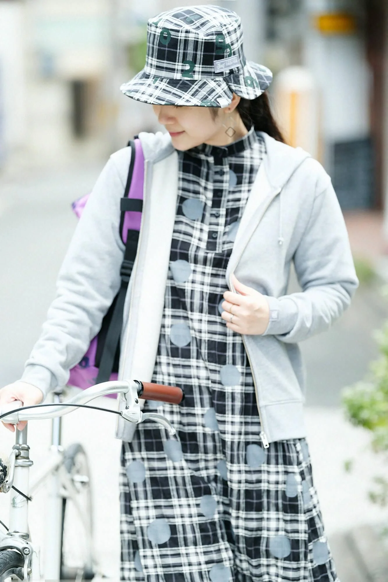 SO-SU-U デポルターレ ZIP UP スウェットパーカー[9.7]／ヘザーグレー - Image 11