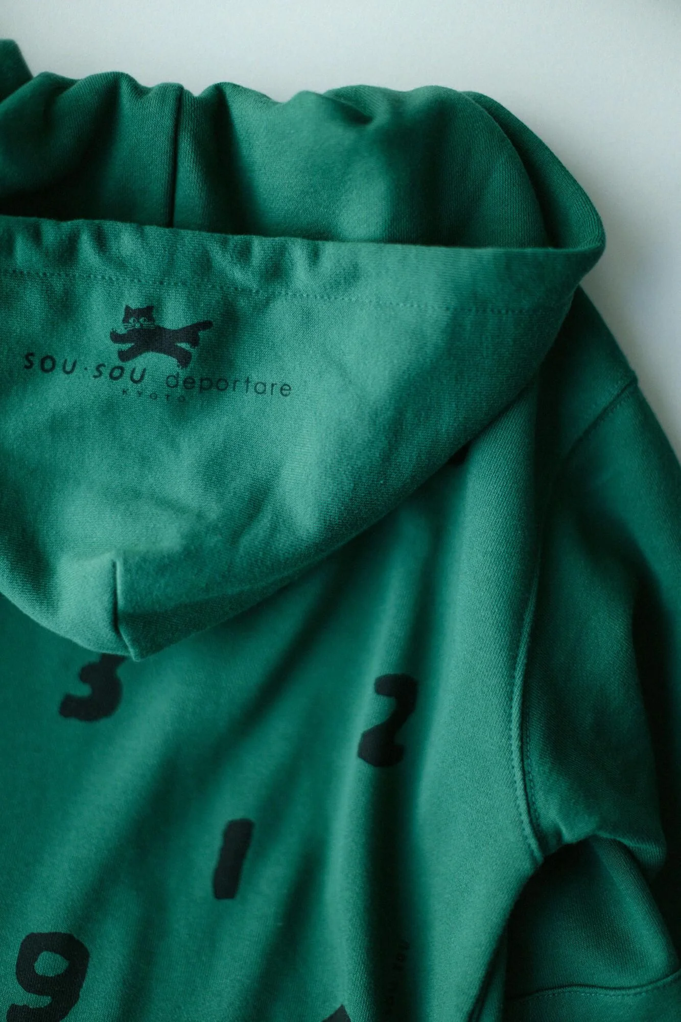 SO-SU-U デポルターレ ZIP UP スウェットパーカー[9.7]／アイビーグリーン - Image 11