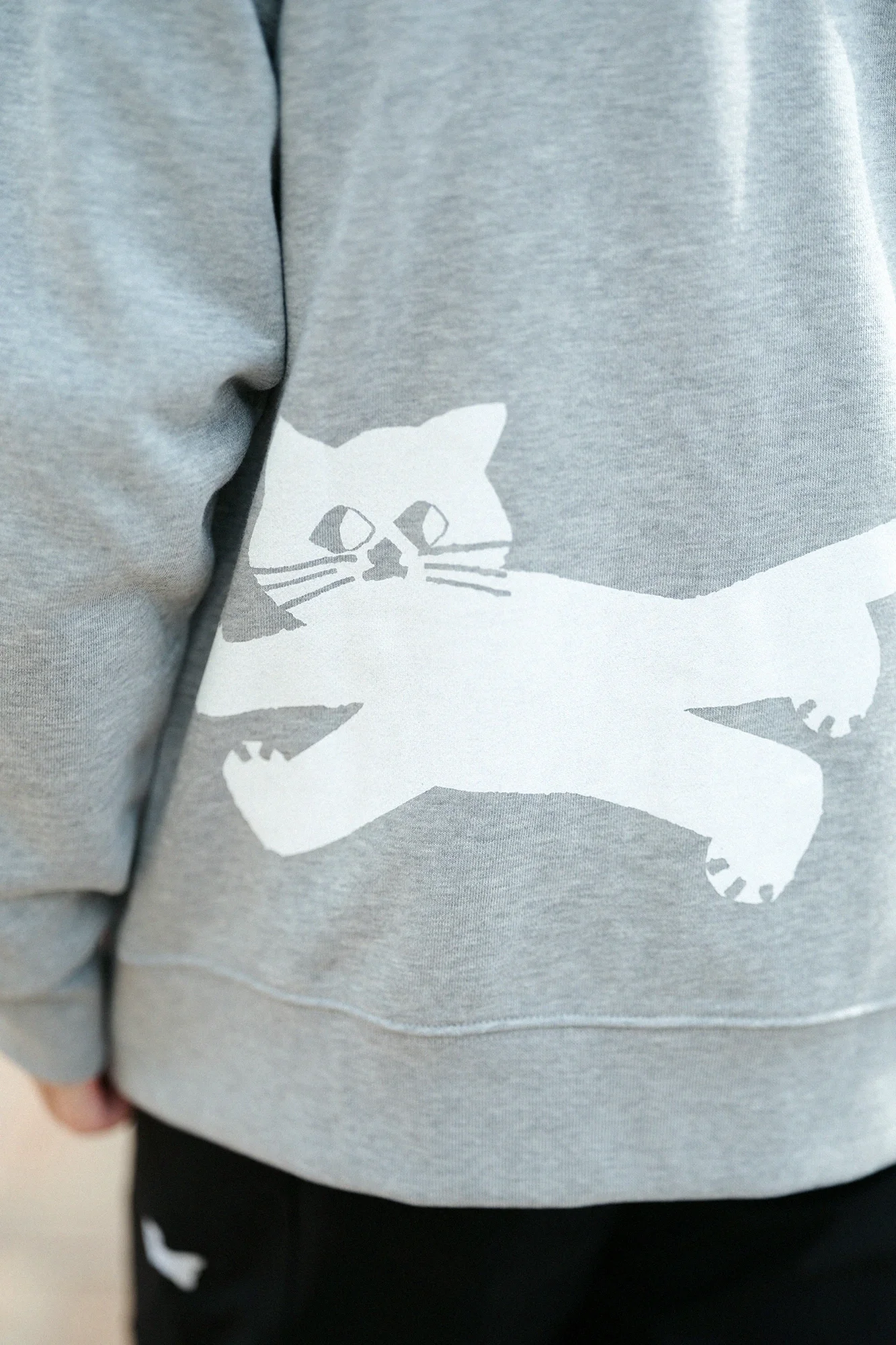 デポルターレ ZIP UP スウェットパーカー[9.7]／ヘザーグレー - Image 10