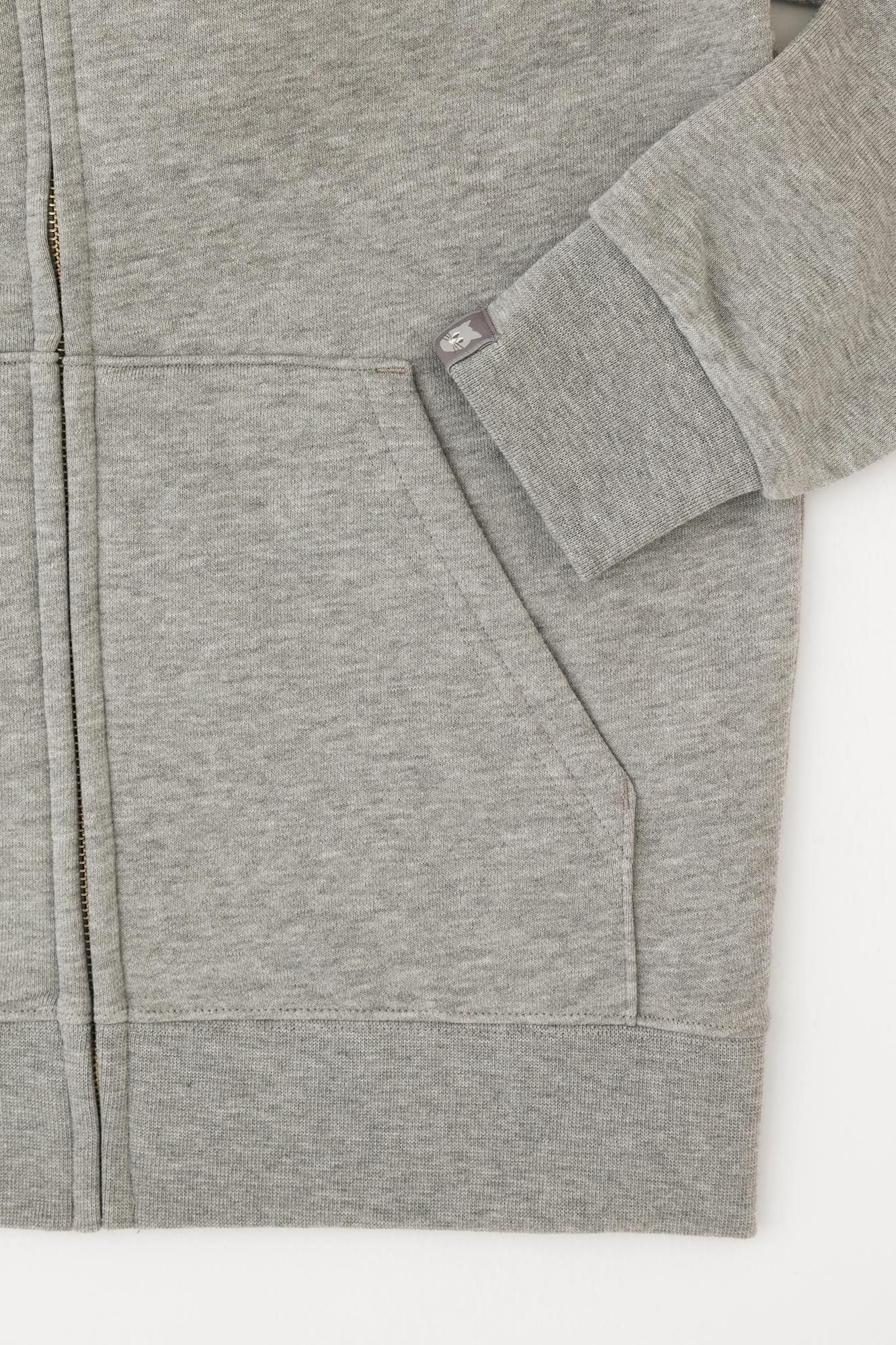 デポルターレ ZIP UP スウェットパーカー[9.7]／ヘザーグレー - Image 14