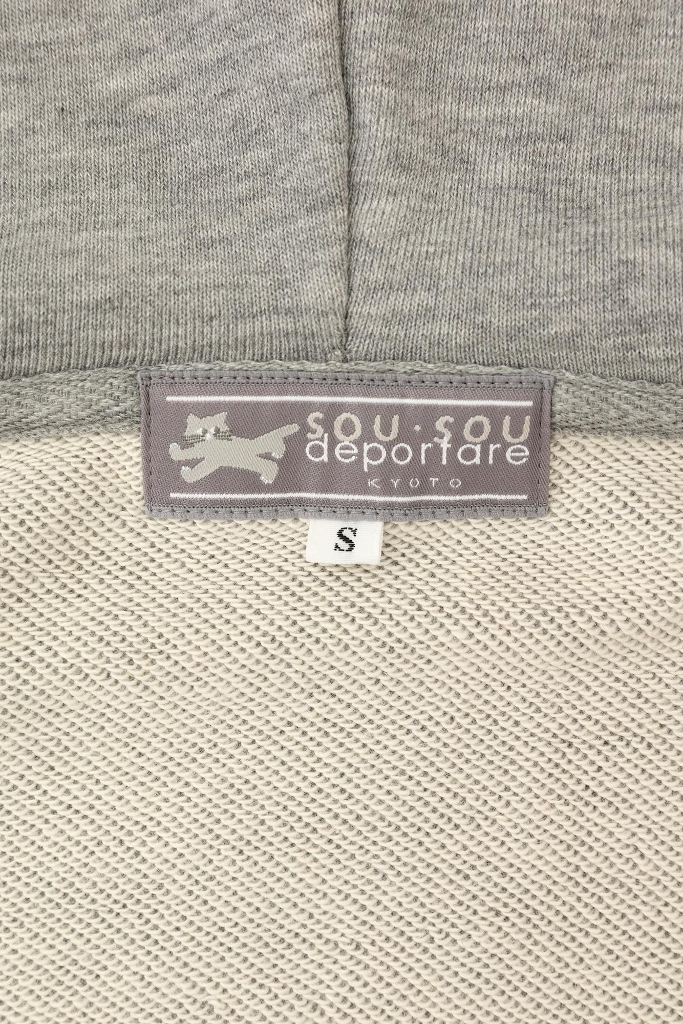 デポルターレ ZIP UP スウェットパーカー[9.7]／ヘザーグレー - Image 17