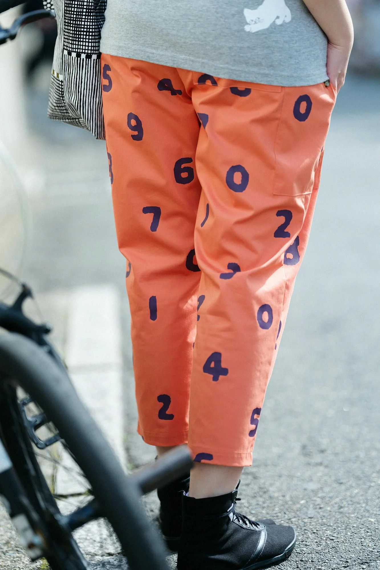 【net限定】ツイル BIKEすててこ／SO-SU-U 鉛丹色（えんたんいろ） - Image 5