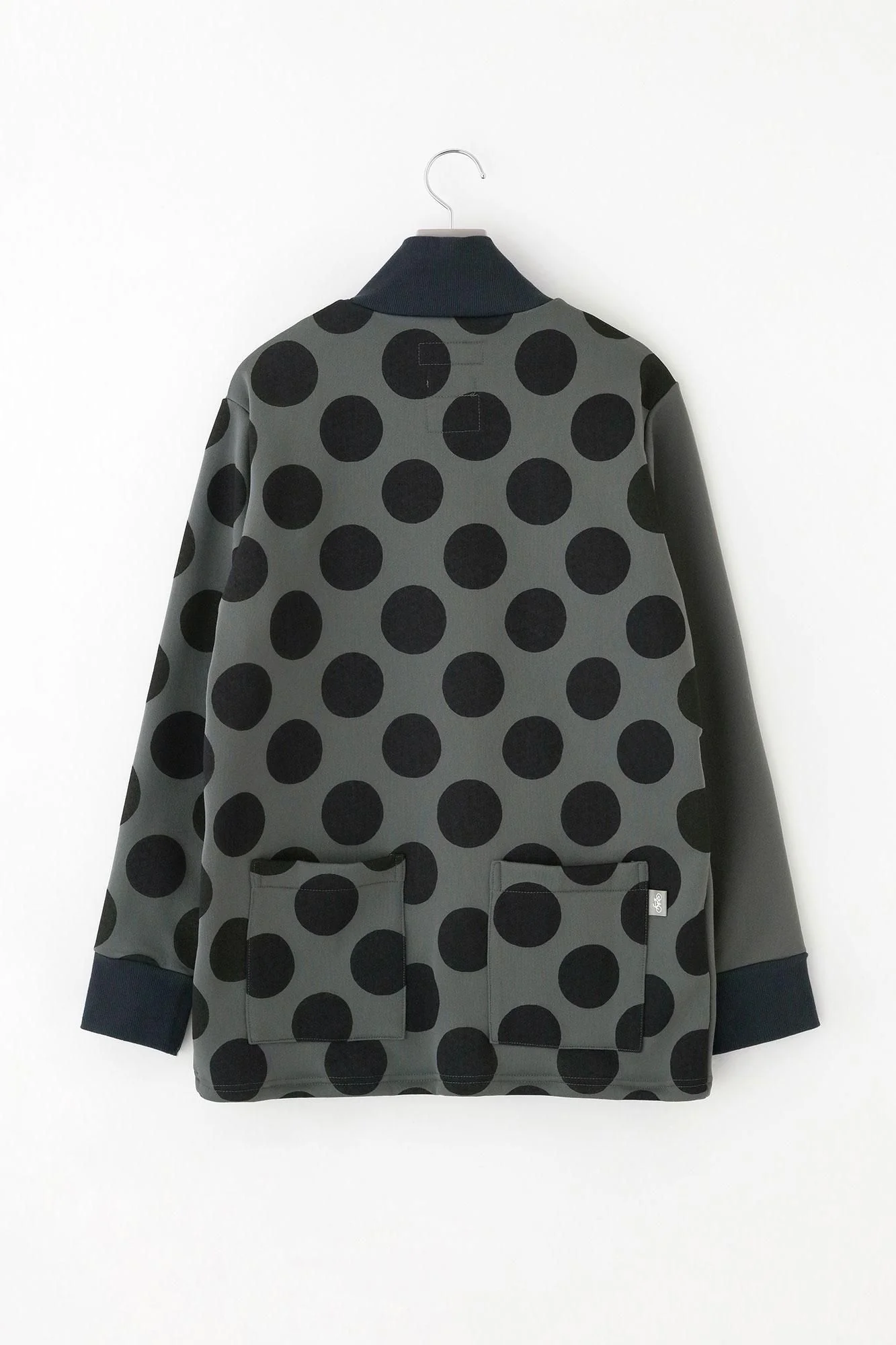 【net限定】ラッチパイルニット ZIP UP BIKEブルゾン／グレー×KPD - Image 7