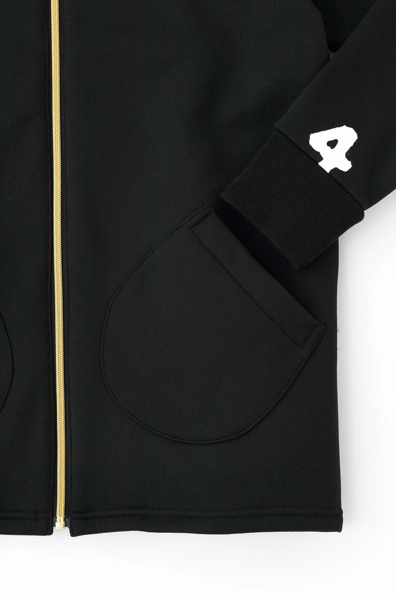 ラッチパイルニット ZIP UP BIKEブルゾン/ブラック×SO-SU-U - Image 13