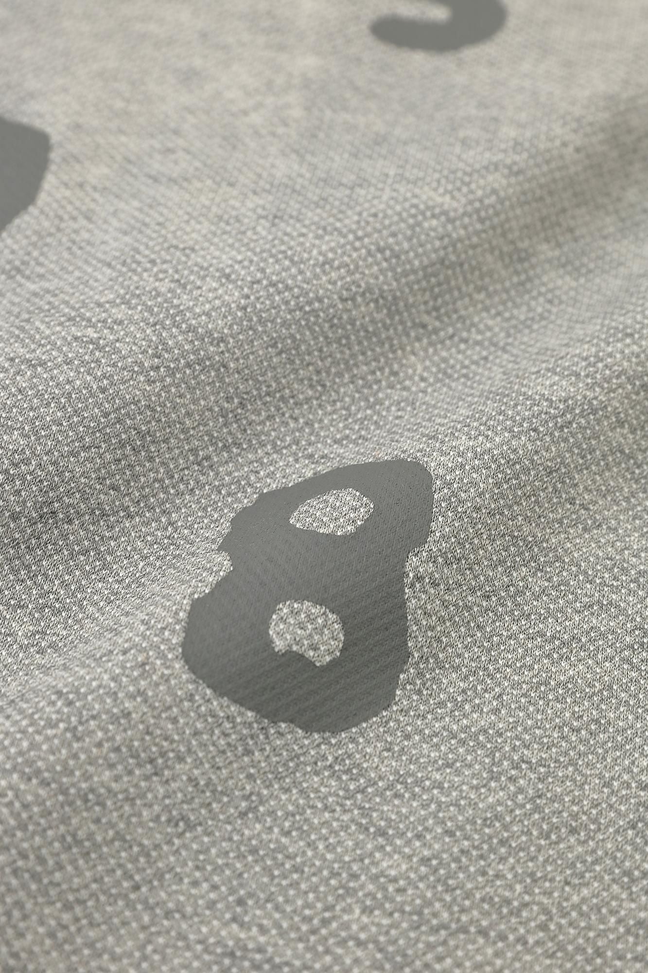 カノコニット 型ぬきTシャツ/SO-SU-U上下(しょうか) アッシュグレー - Image 7