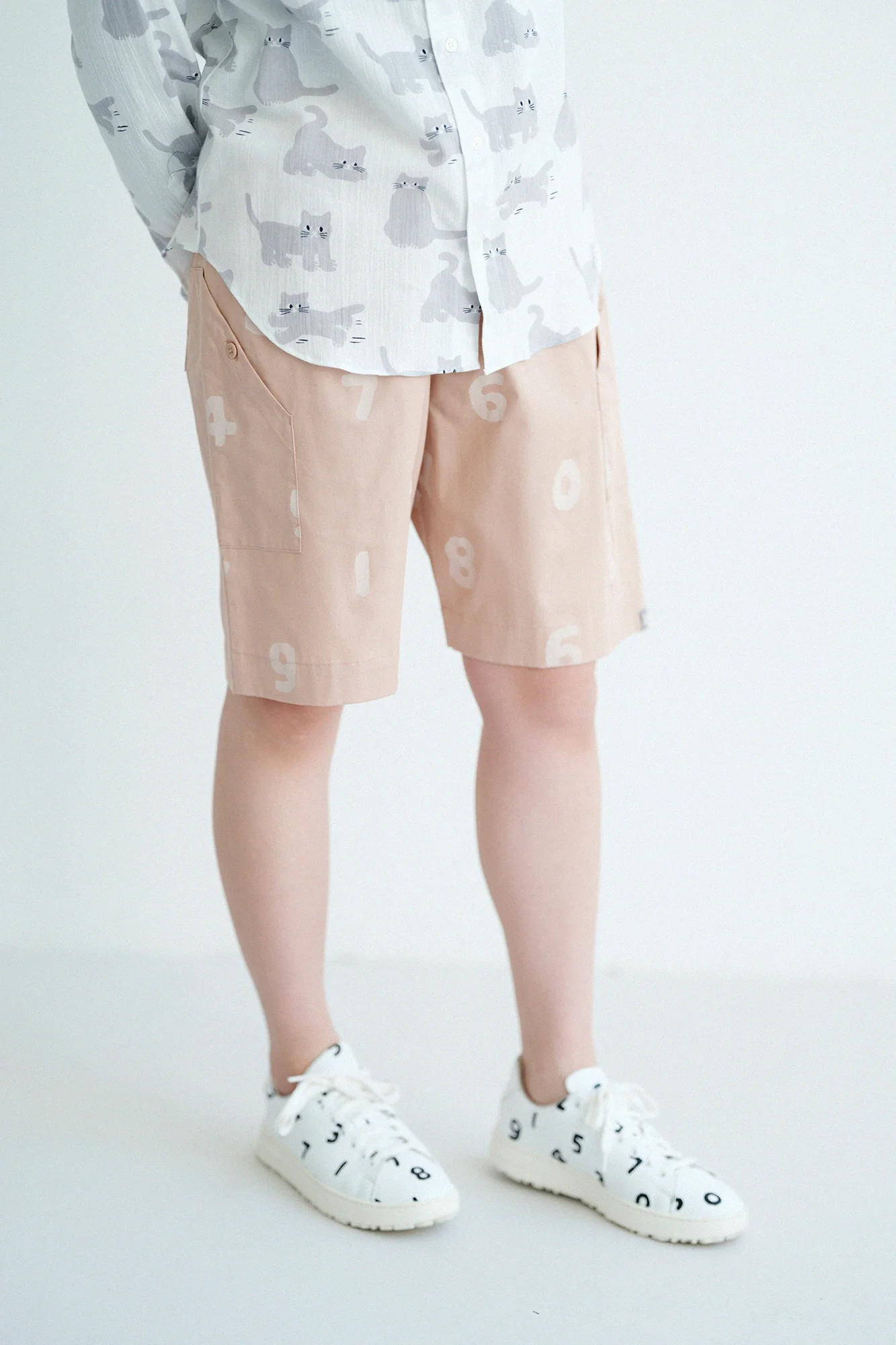 クレンゼ(R)ツイル BIKEショーツ/SO-SU-U ネールピンク - Image 4