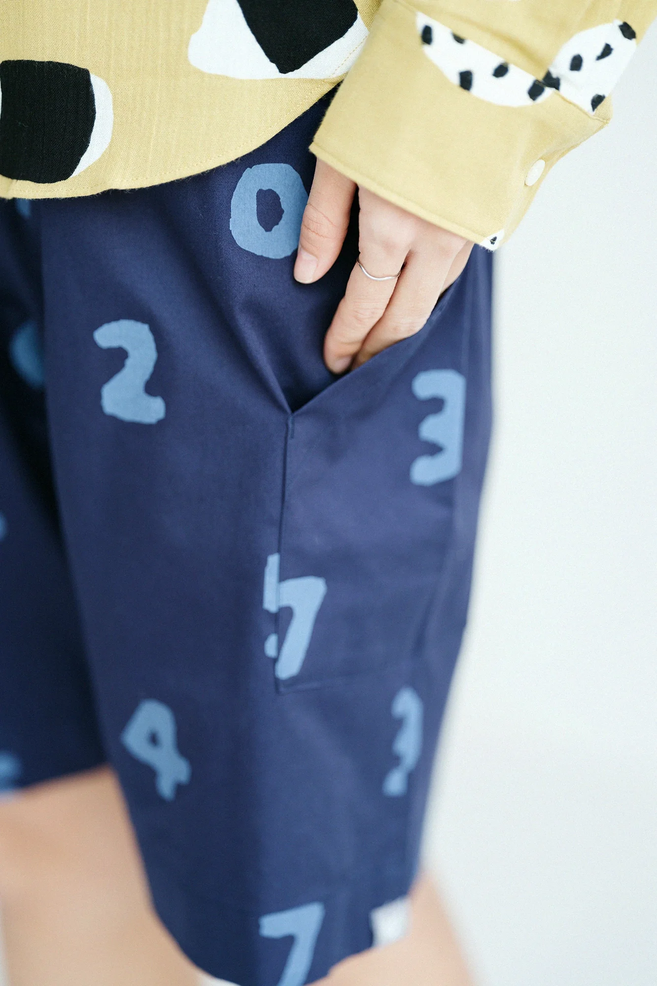 クレンゼ(R)ツイル BIKEショーツ/SO-SU-U ネイビー - Image 7