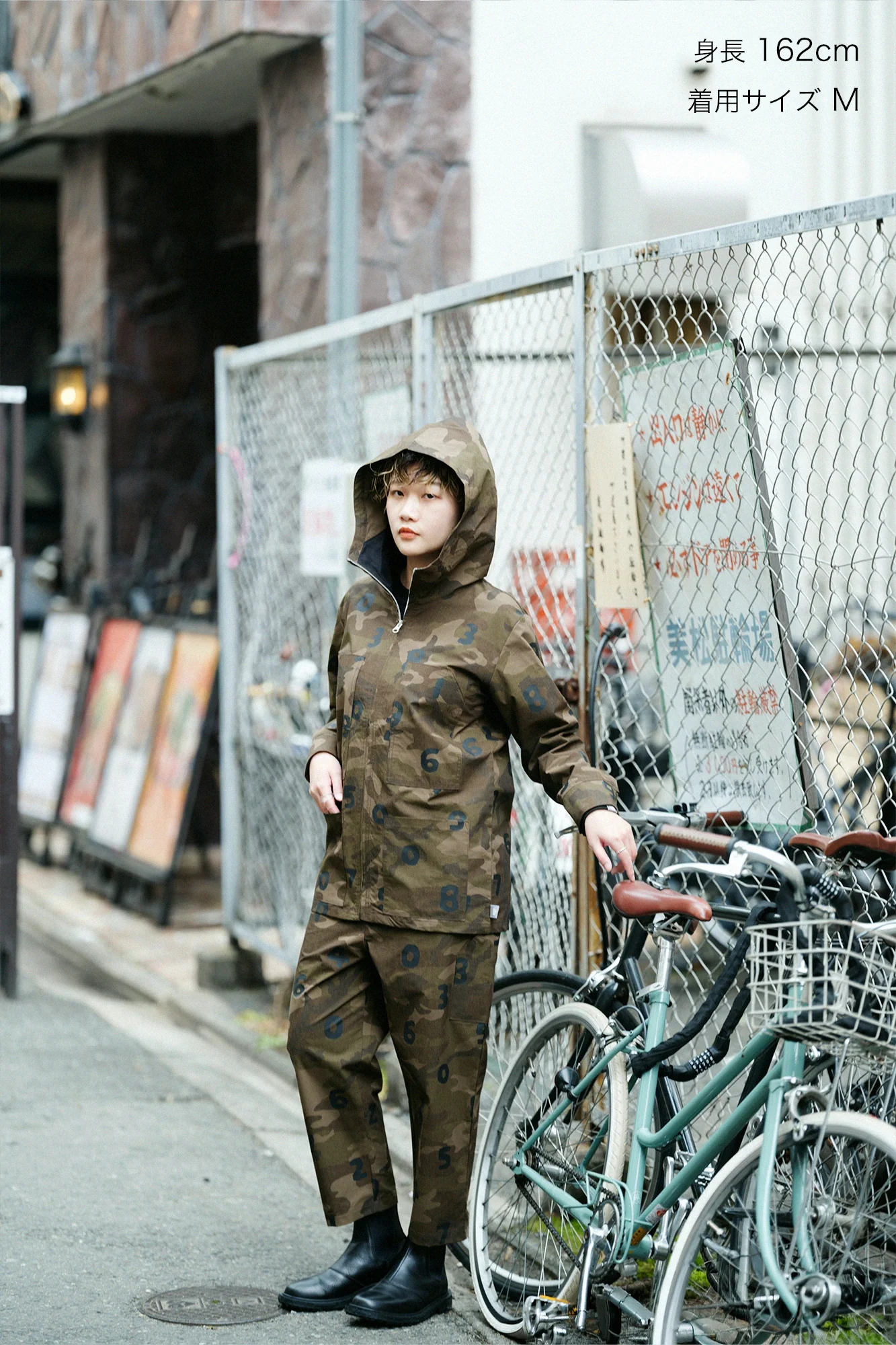 ダンプルーフ BIKEすててこ/camo SO-SU-U ダークオリーブ - Image 2