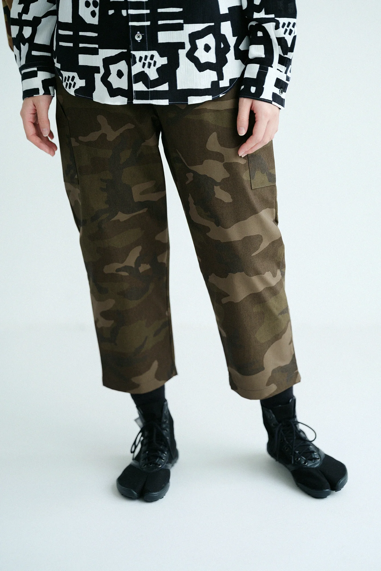 ダンプルーフ BIKEすててこ/camo ダークオリーブ - Image 4