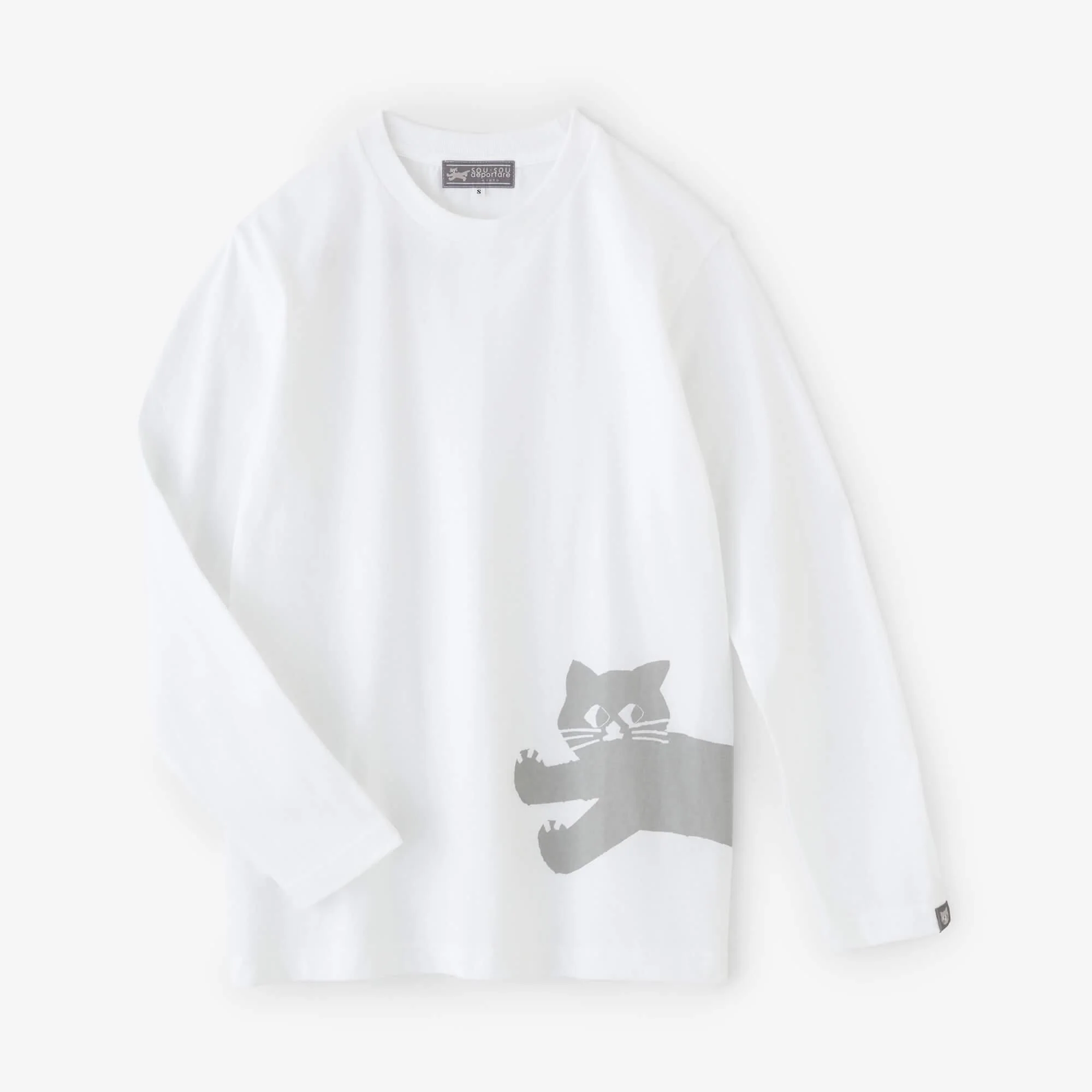 デポルターレ 長袖Tシャツ[5.6]／ホワイト