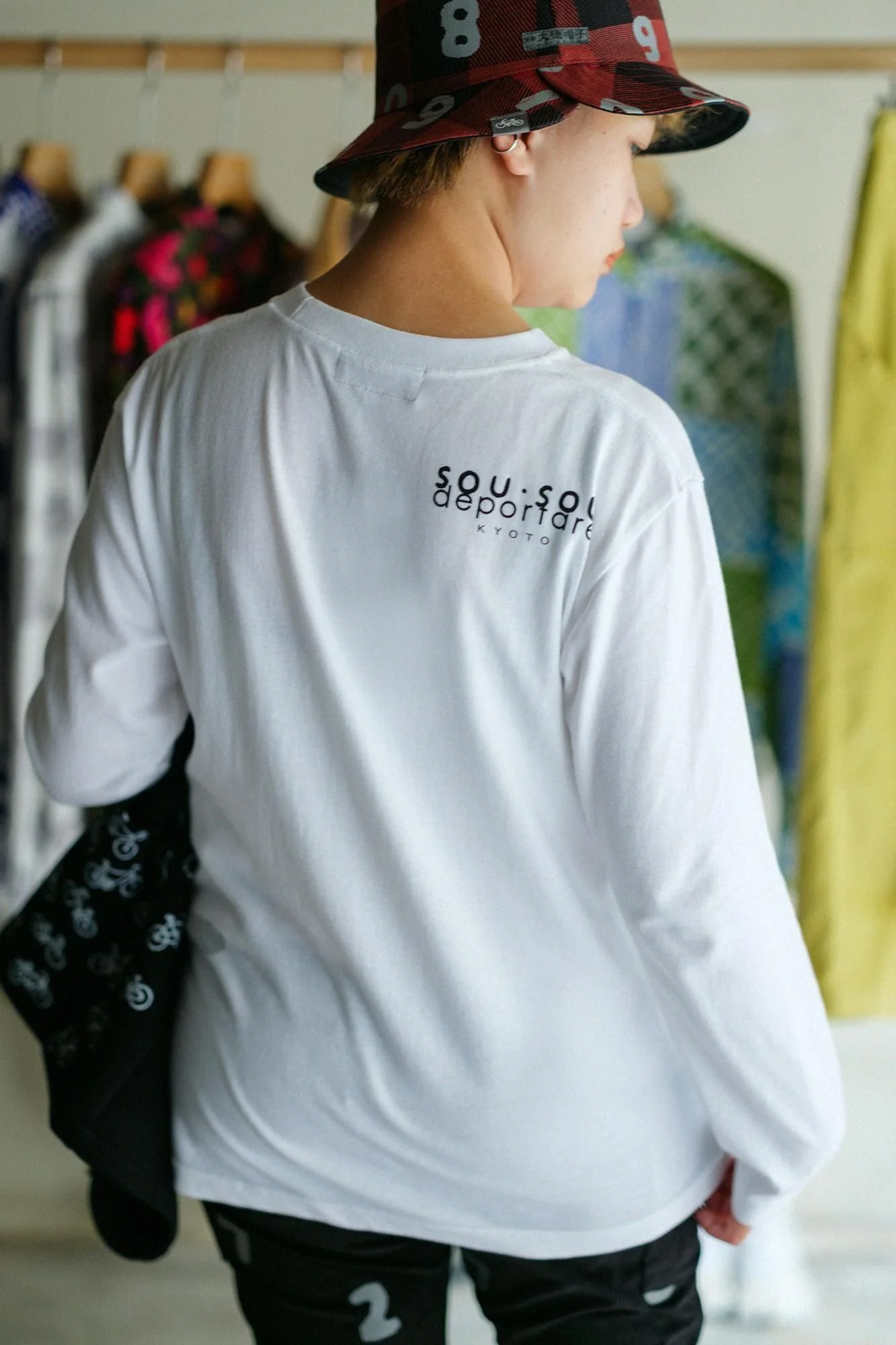 デポルターレ 長袖Tシャツ[5.6]／ホワイト - Image 4