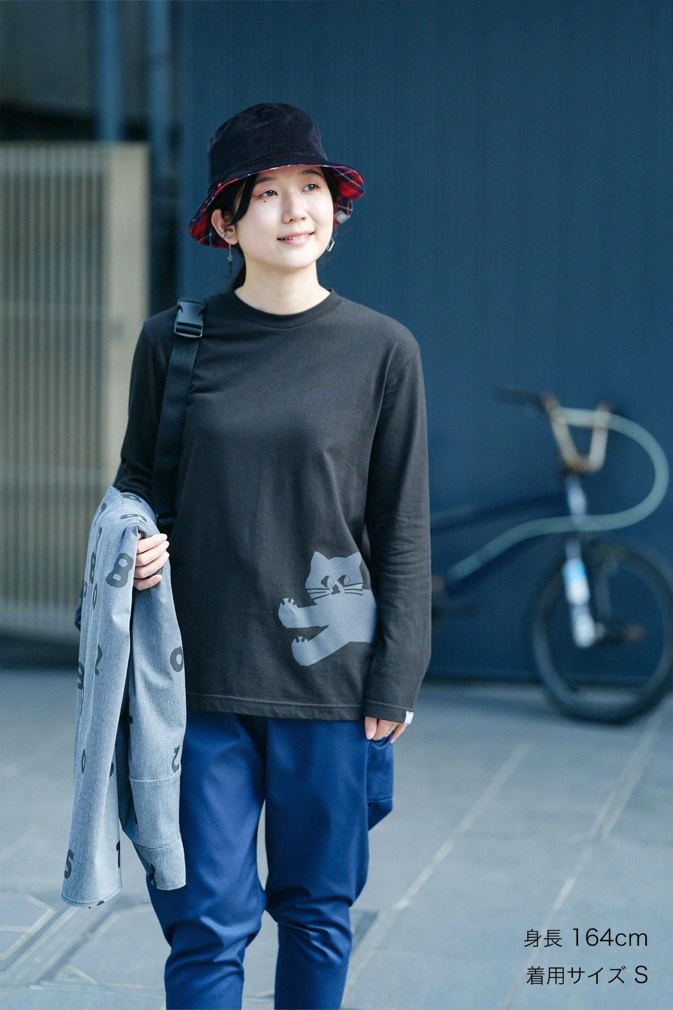 デポルターレ 長袖Tシャツ[5.6]／ブラック - Image 2
