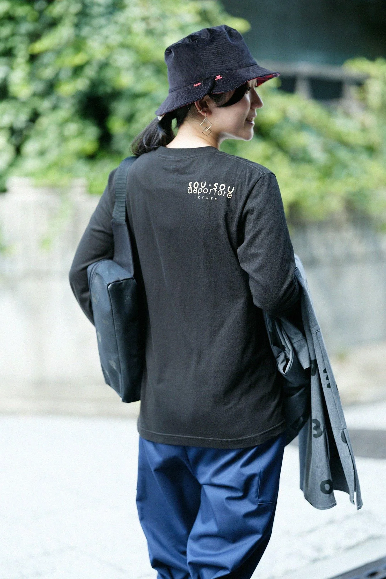 デポルターレ 長袖Tシャツ[5.6]／ブラック - Image 4