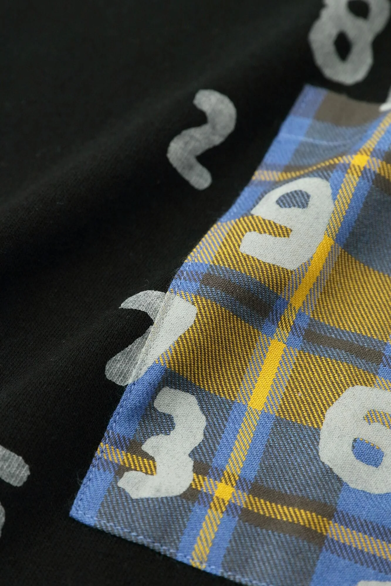長袖 ポケットTシャツ[5.6]／ブラック×SO-SU-U昆（こん） - Image 11