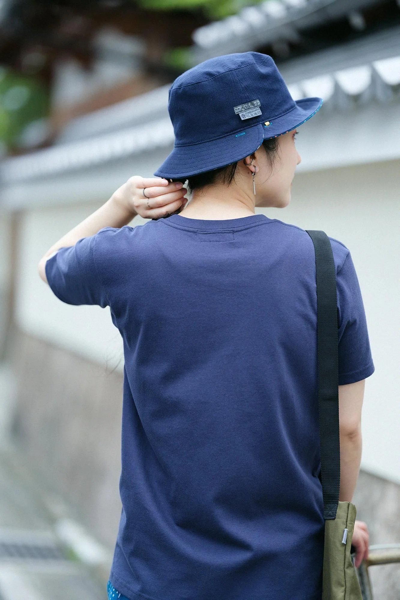 【net限定】半袖 ポケットTシャツ[5.0]／メトロブルー×チャリンチャリン - Image 5