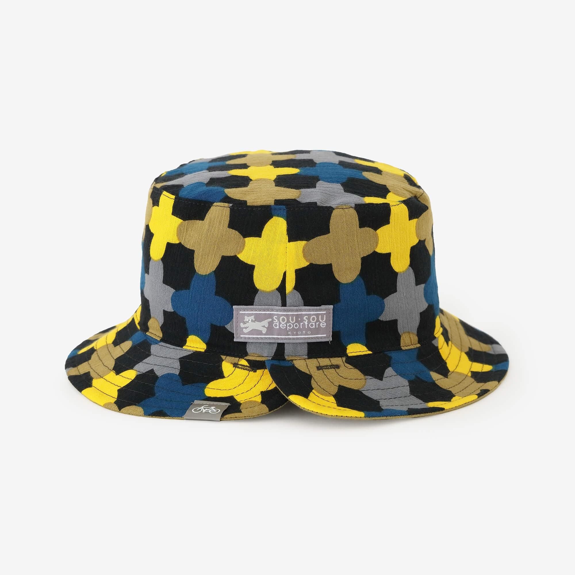 高島縮 20/20 リバーシブル BIKE HAT/縄梯子(なわばしご) - Image 12