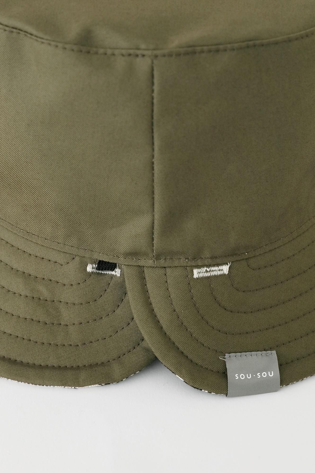 ヘビーツイルチェック リバーシブル BIKE HAT/SO-SU-U アイボリー - Image 15