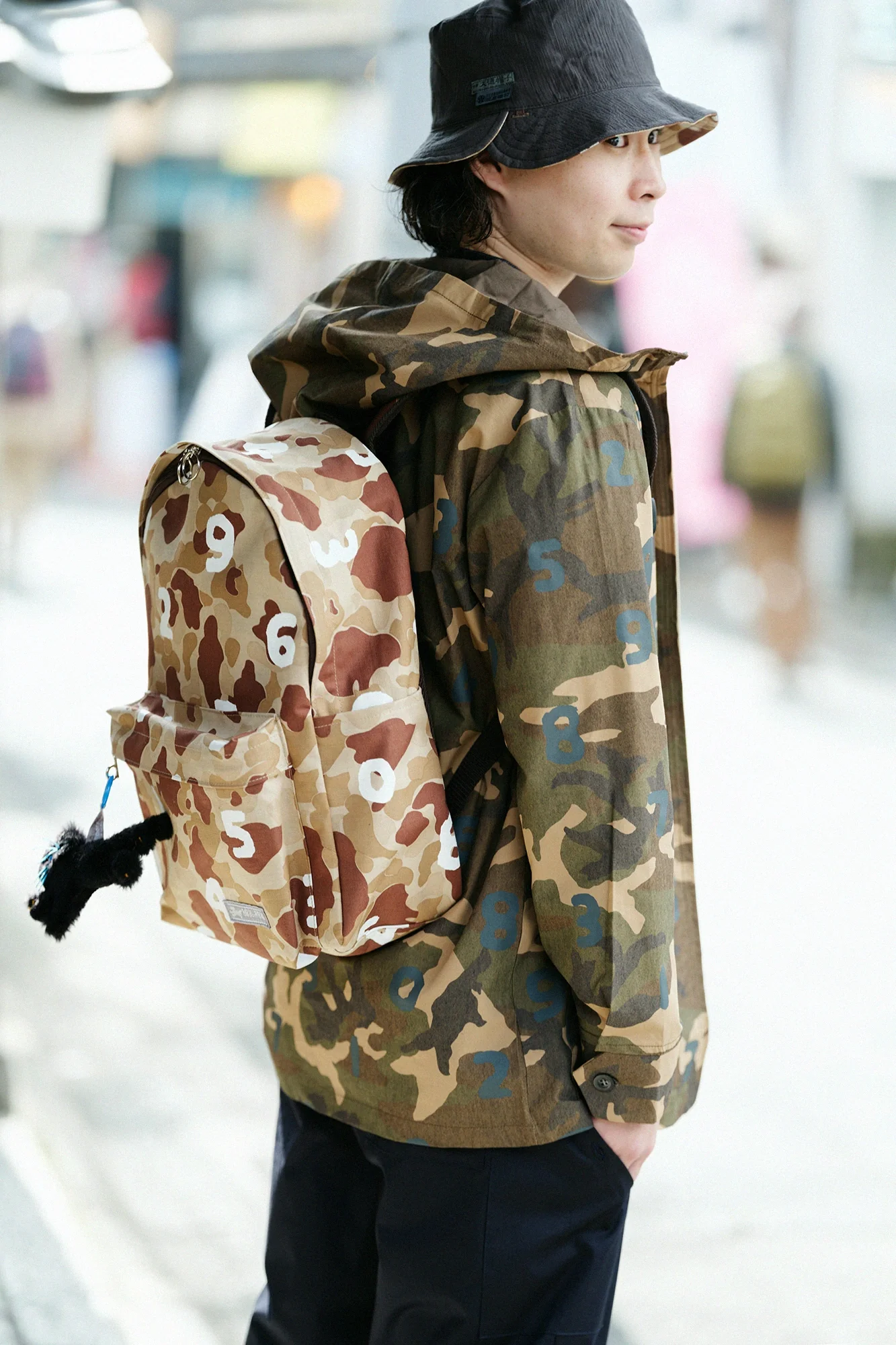 ダブルフェイス d. バックパック／duck hunter camo SO-SU-U ライトベージュ - Image 2