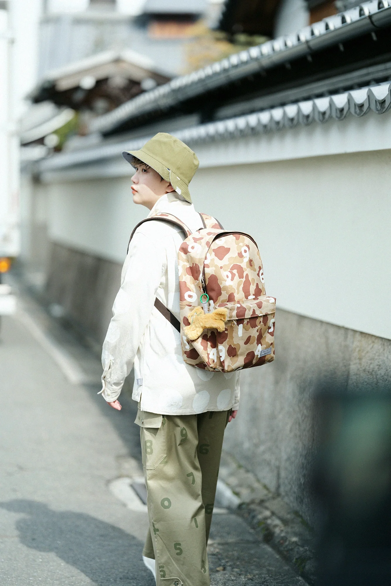 ダブルフェイス d. バックパック／duck hunter camo SO-SU-U ライトベージュ - Image 5