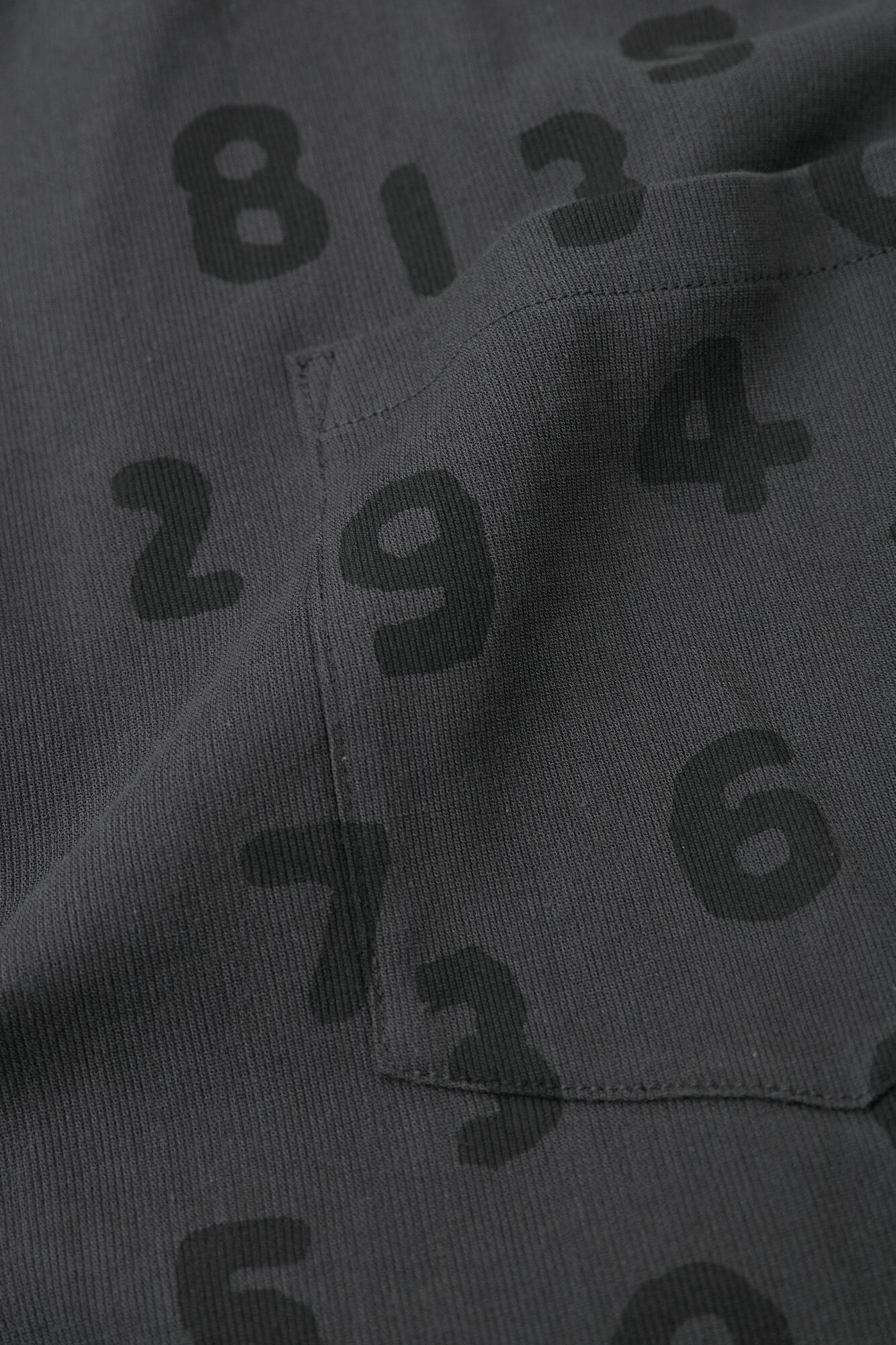 高島縮 40/40 長袖ポケットTシャツ/濃鉛(こいなまり)×SO-SU-U昆(こん) - Image 14