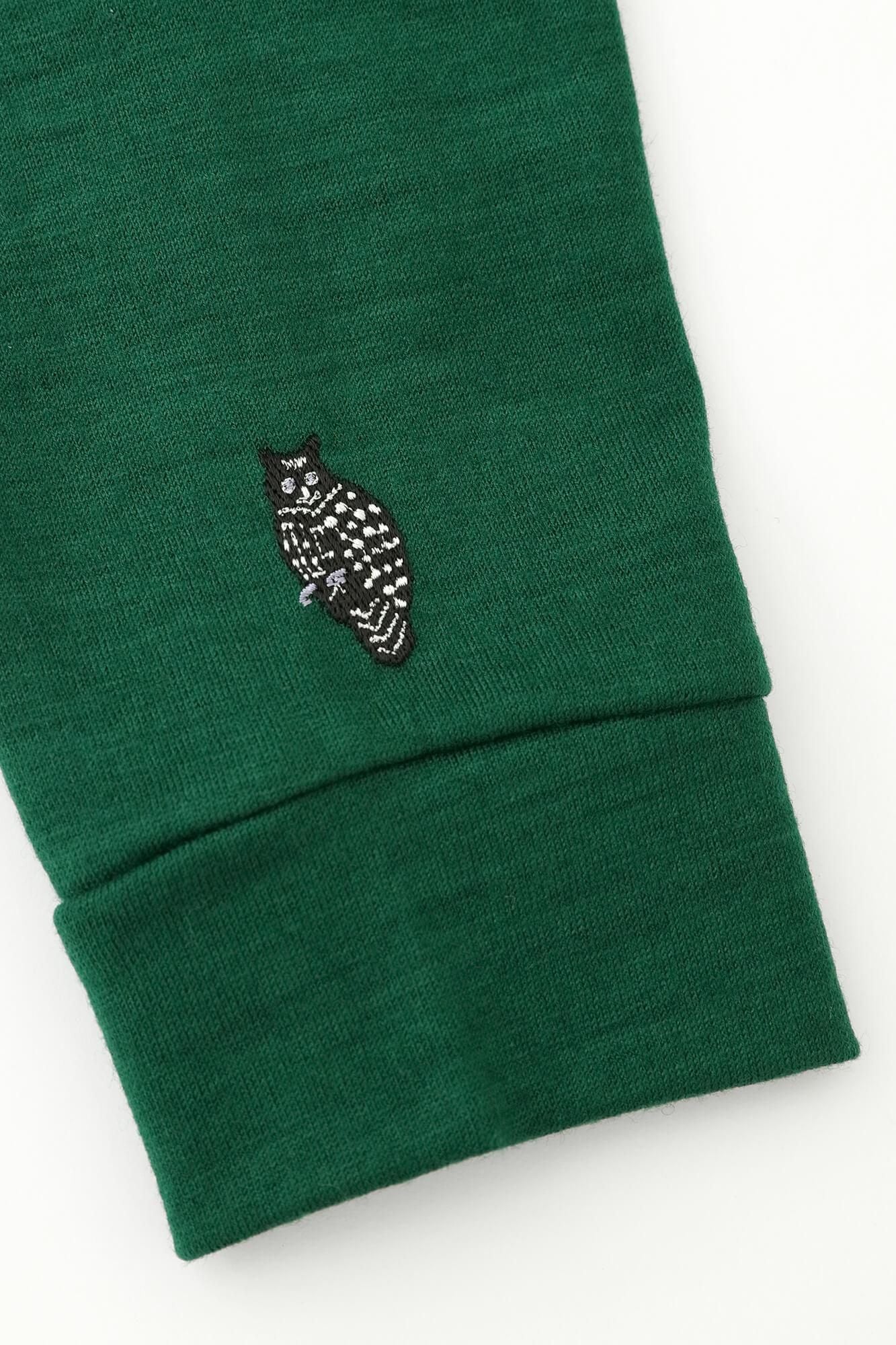 【net限定】ウォッシャブルウール天竺 ツイストタートル L/S／千歳緑（せんざいみどり） - Image 15