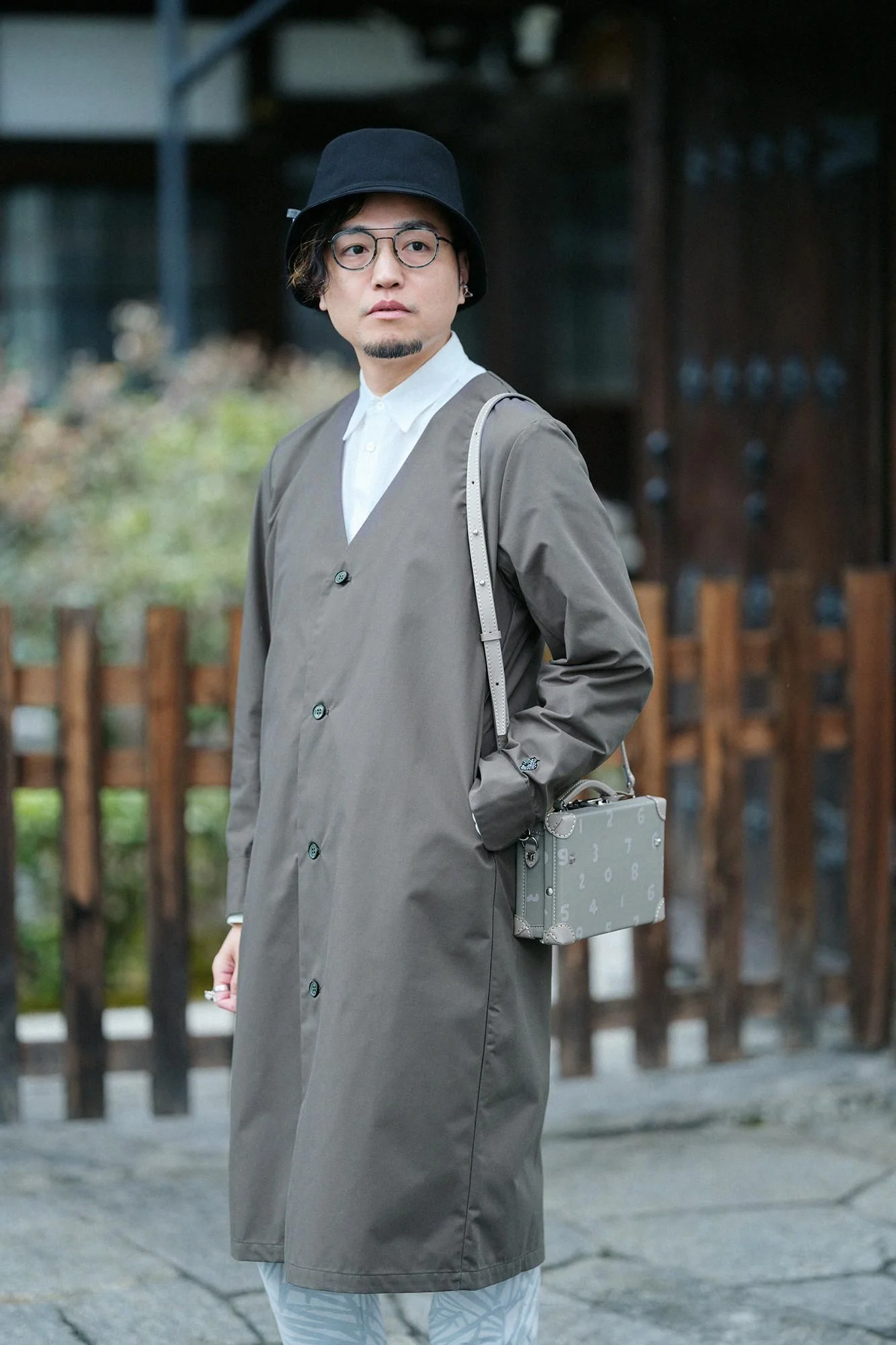 撥水 ウェザークロス C.L.ロングコート／海松茶（みるちゃ）×SO-SU-U - Image 12