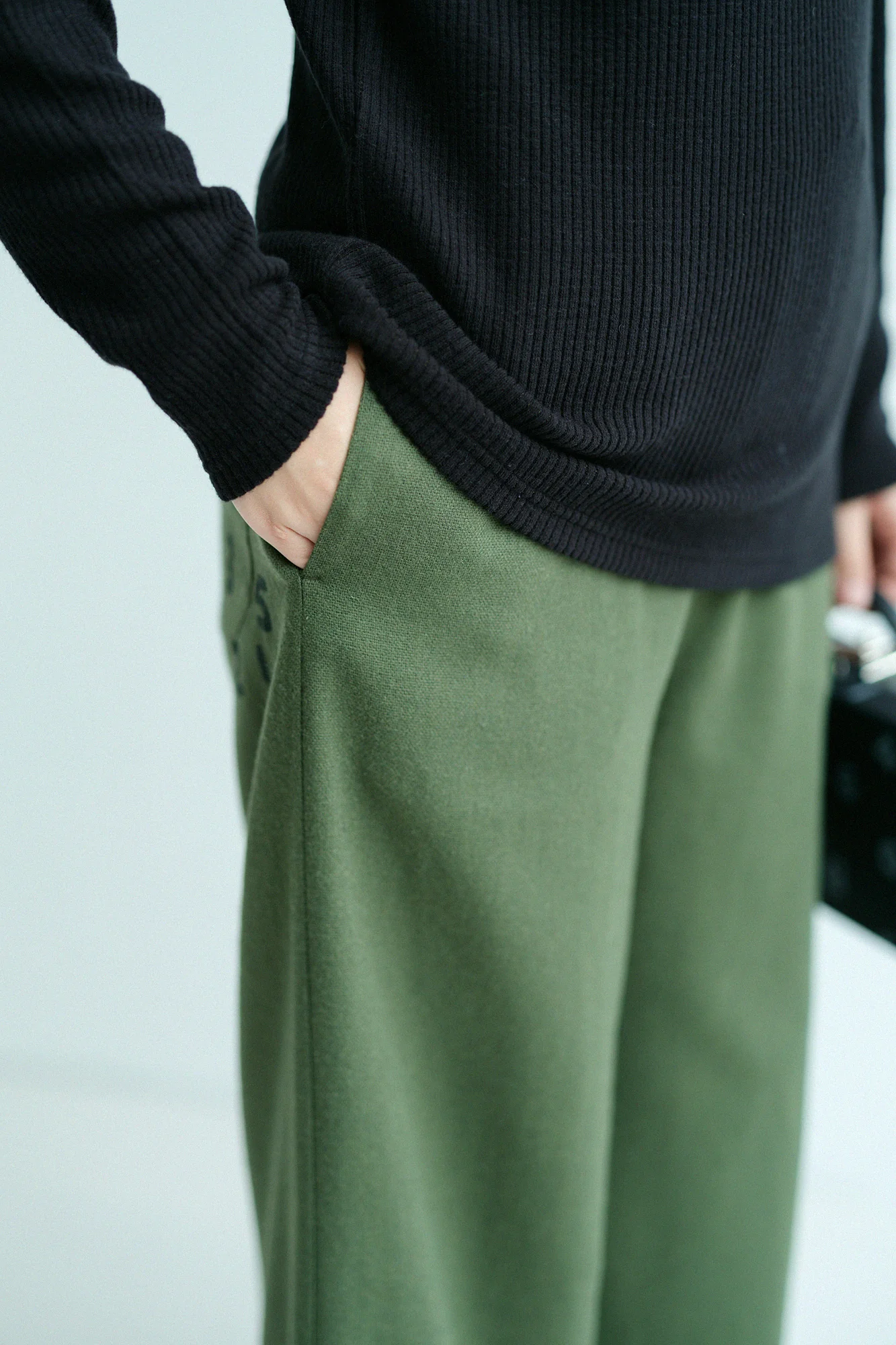コーデュラ(R) コンバットウール ワイドパンツ/モスグリーン - Image 7